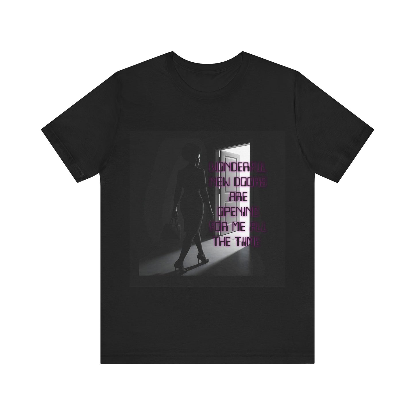 Motivational Tee: The Affirmations Collection -- New Doors