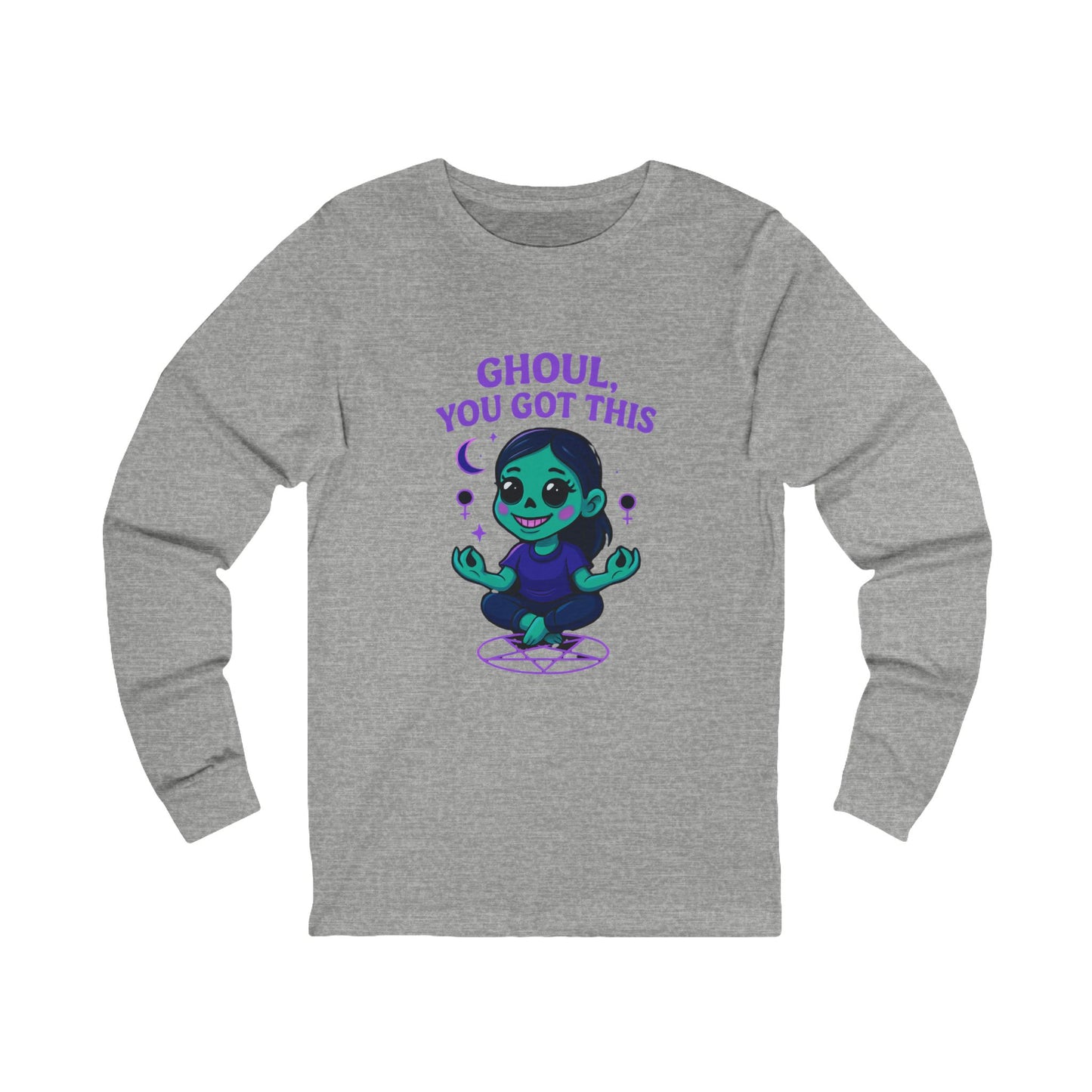 Ghoul You Got This Tee | Mental Health Halloween Unisex Jersey Long Sleeve Shirt