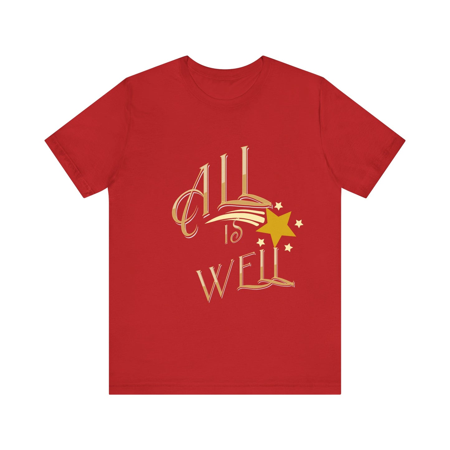 Motivational Tee: The Affirmations Collection -- All Is Well