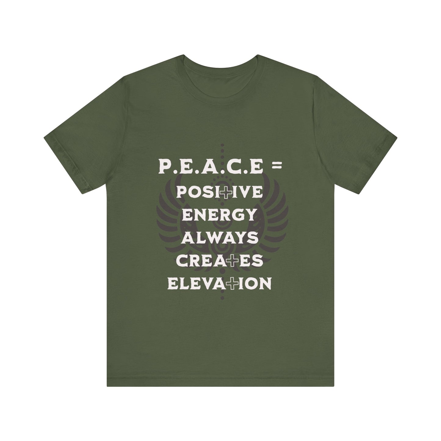 Motivational Tee: The Affirmations Collection -- PEACE