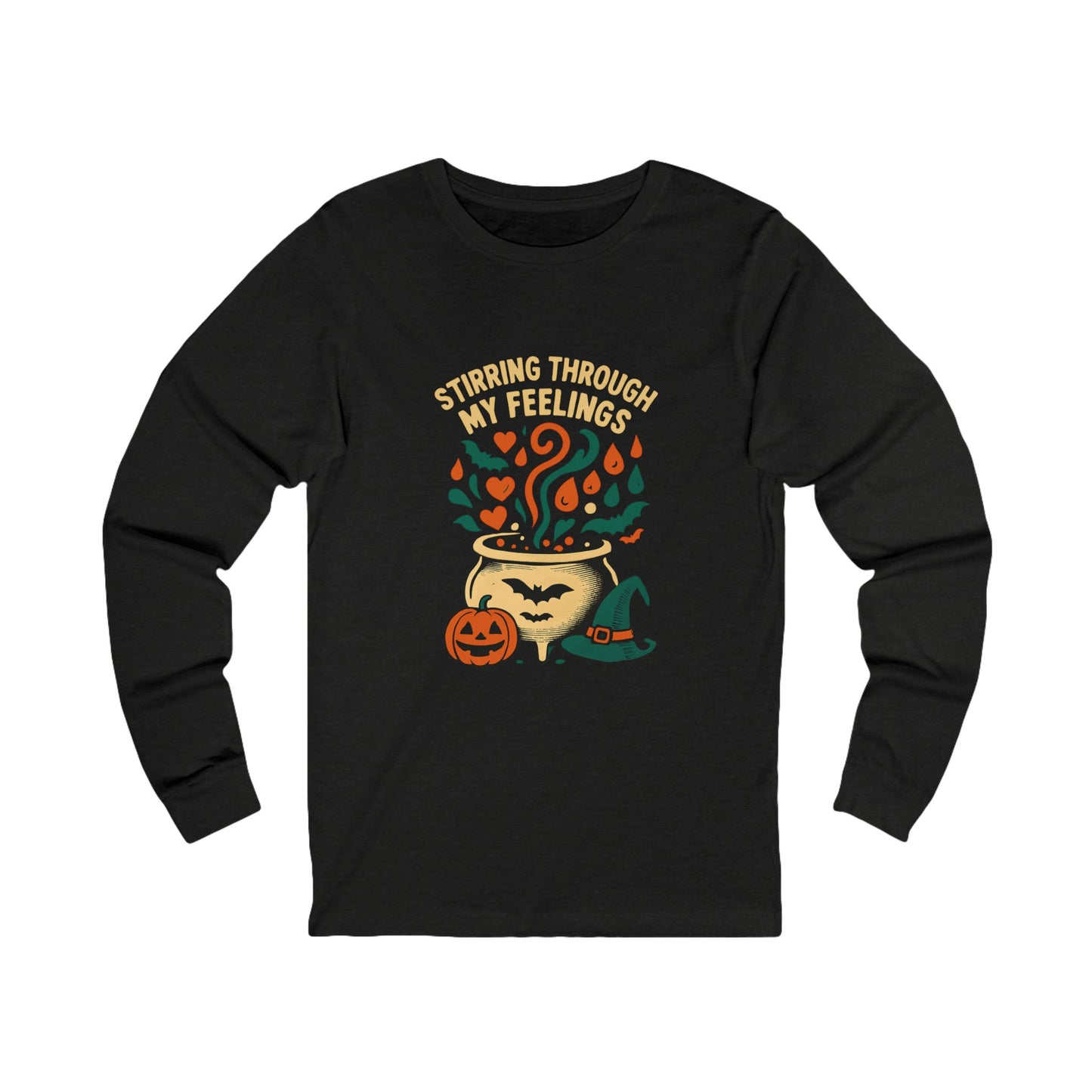 Long Sleeve Tee Therapy is My Cauldron Unisex