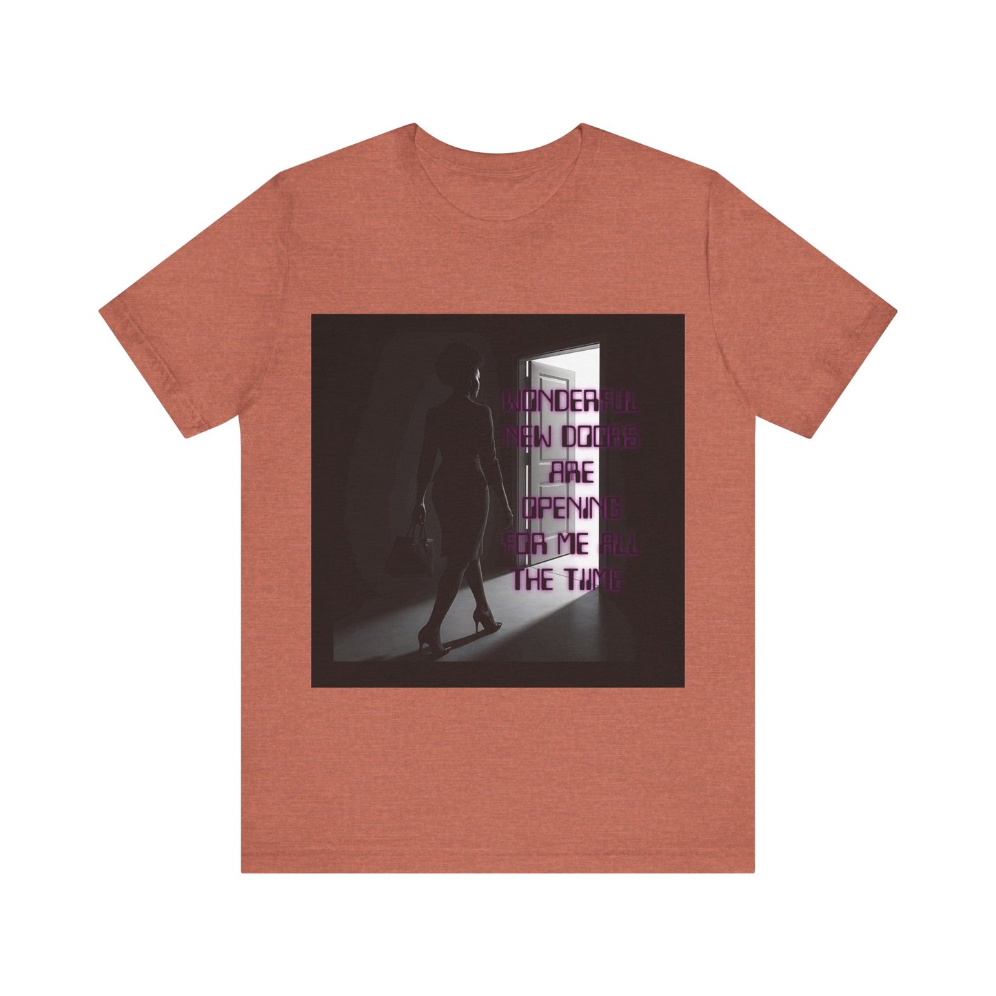 Motivational Tee: The Affirmations Collection -- New Doors