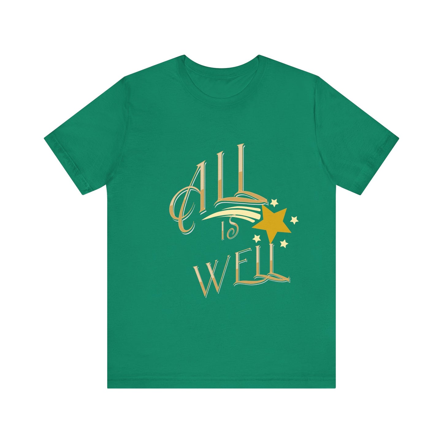 Motivational Tee: The Affirmations Collection -- All Is Well