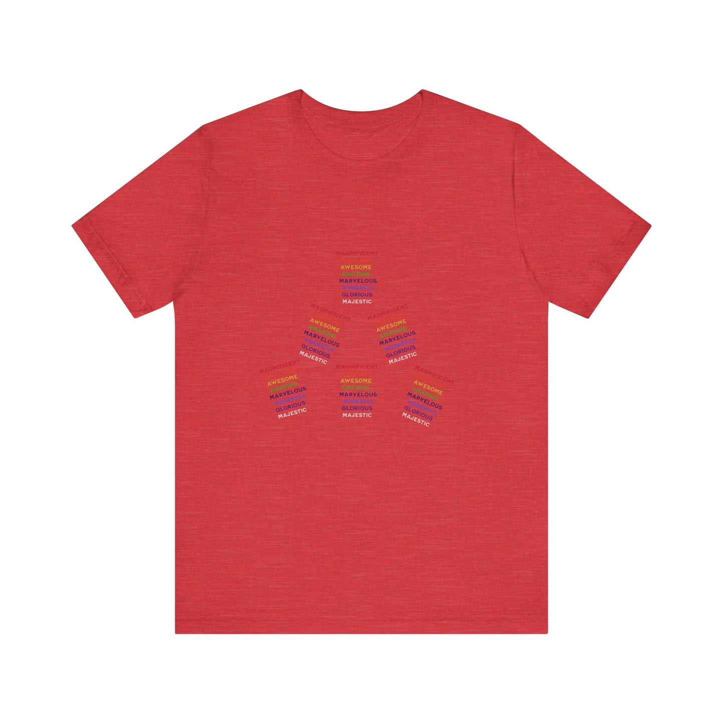 Power of Words Motivational Tee-- Magnificent