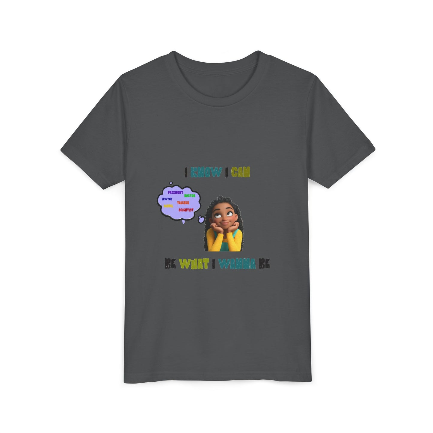 Juneteenth & Black History Month Youth Tee – Proud Black Girl Shirt