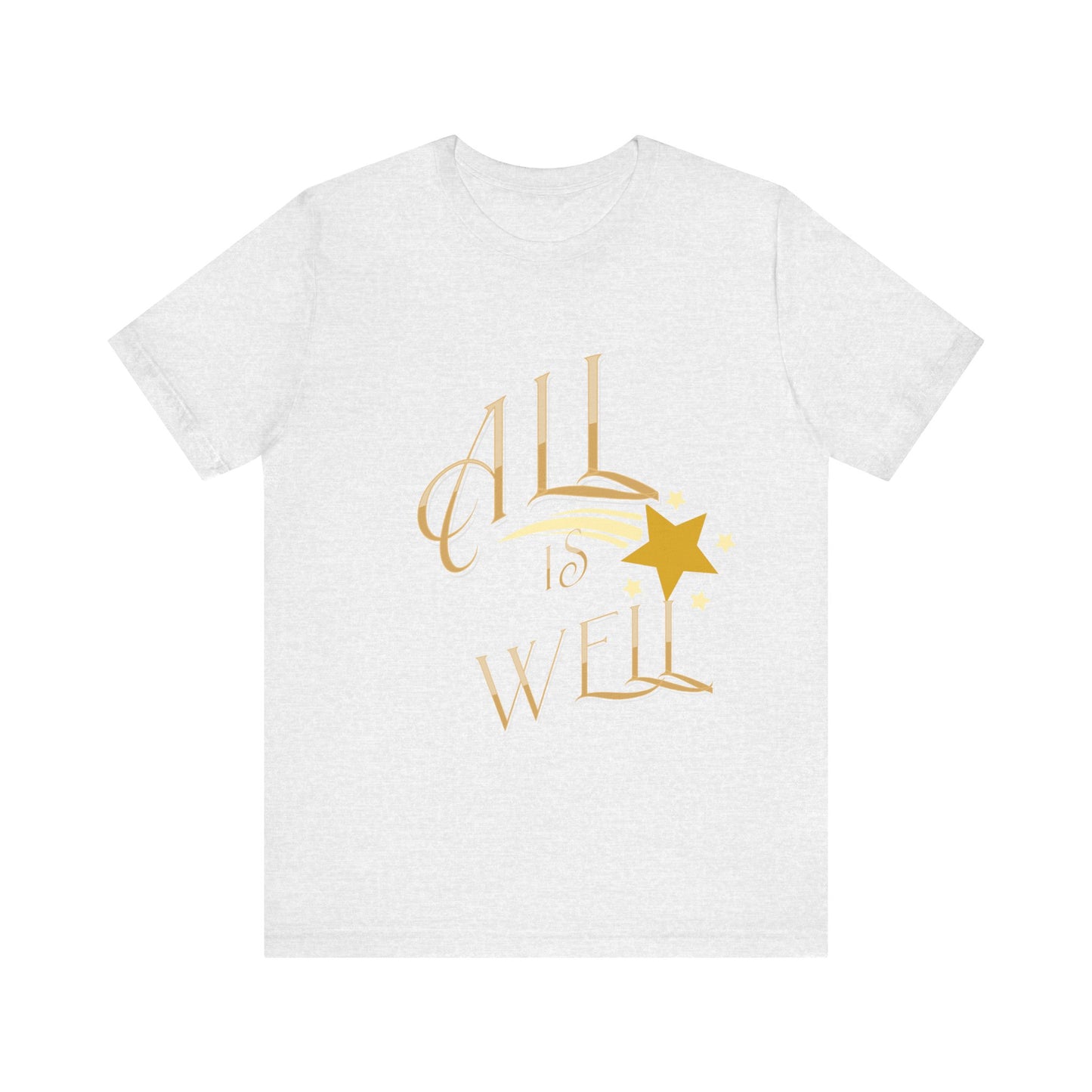 Motivational Tee: The Affirmations Collection -- All Is Well