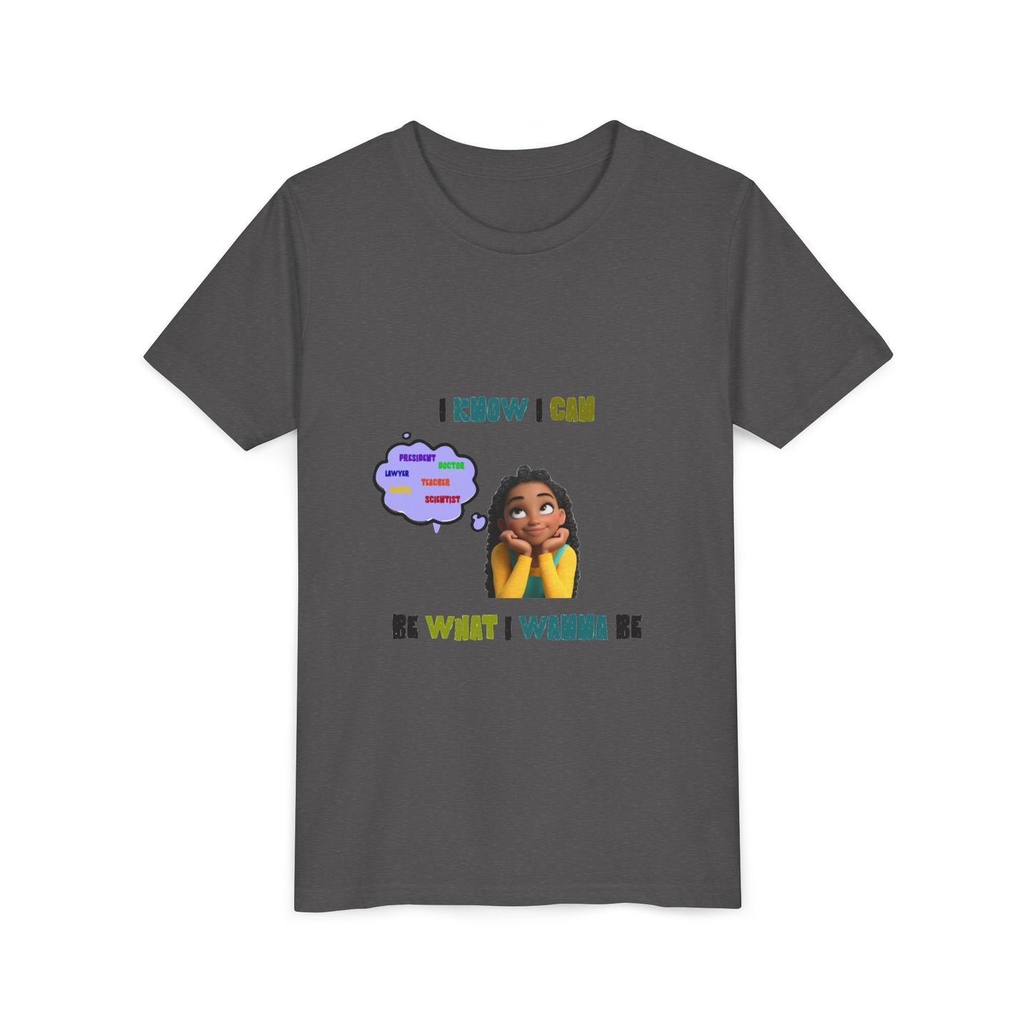 Juneteenth & Black History Month Youth Tee – Proud Black Girl Shirt