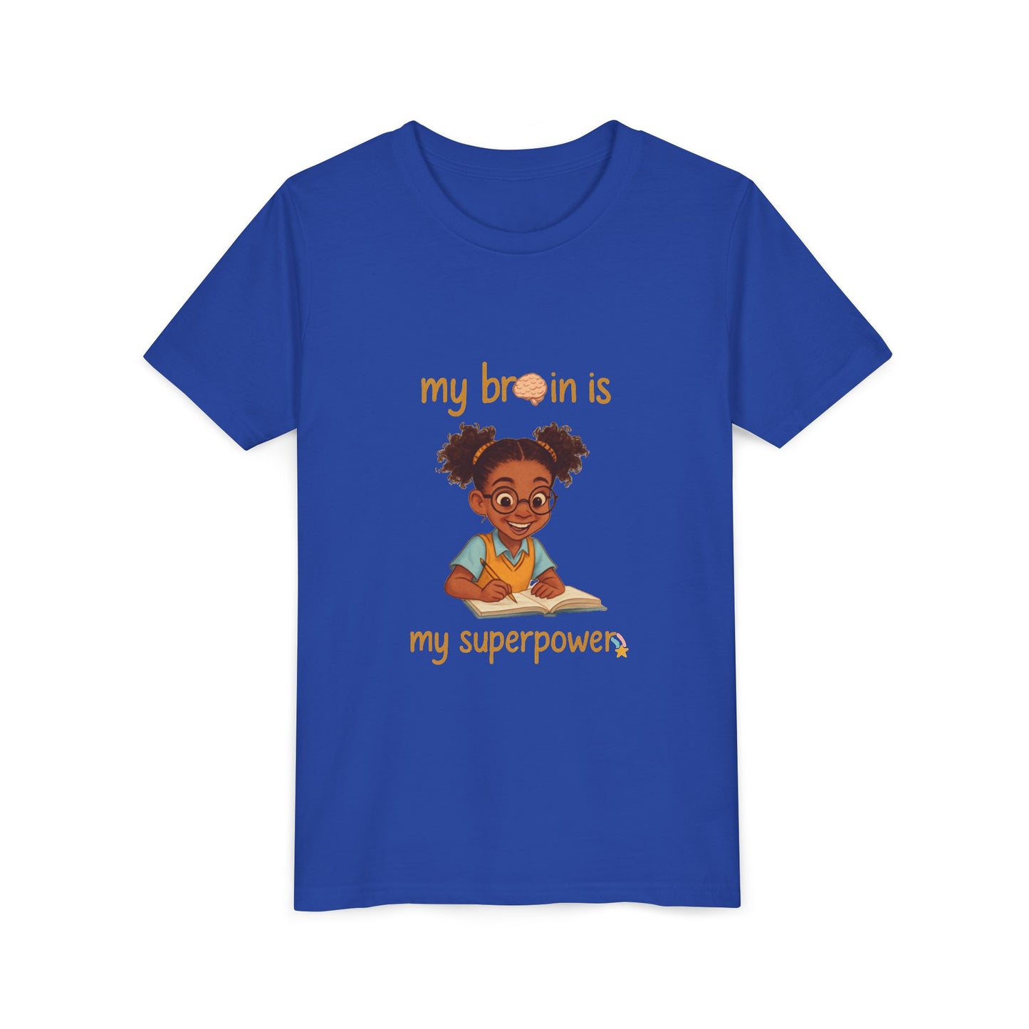 Youth Tee - Black Girl Empowerment Top, Confidence T-Shirt