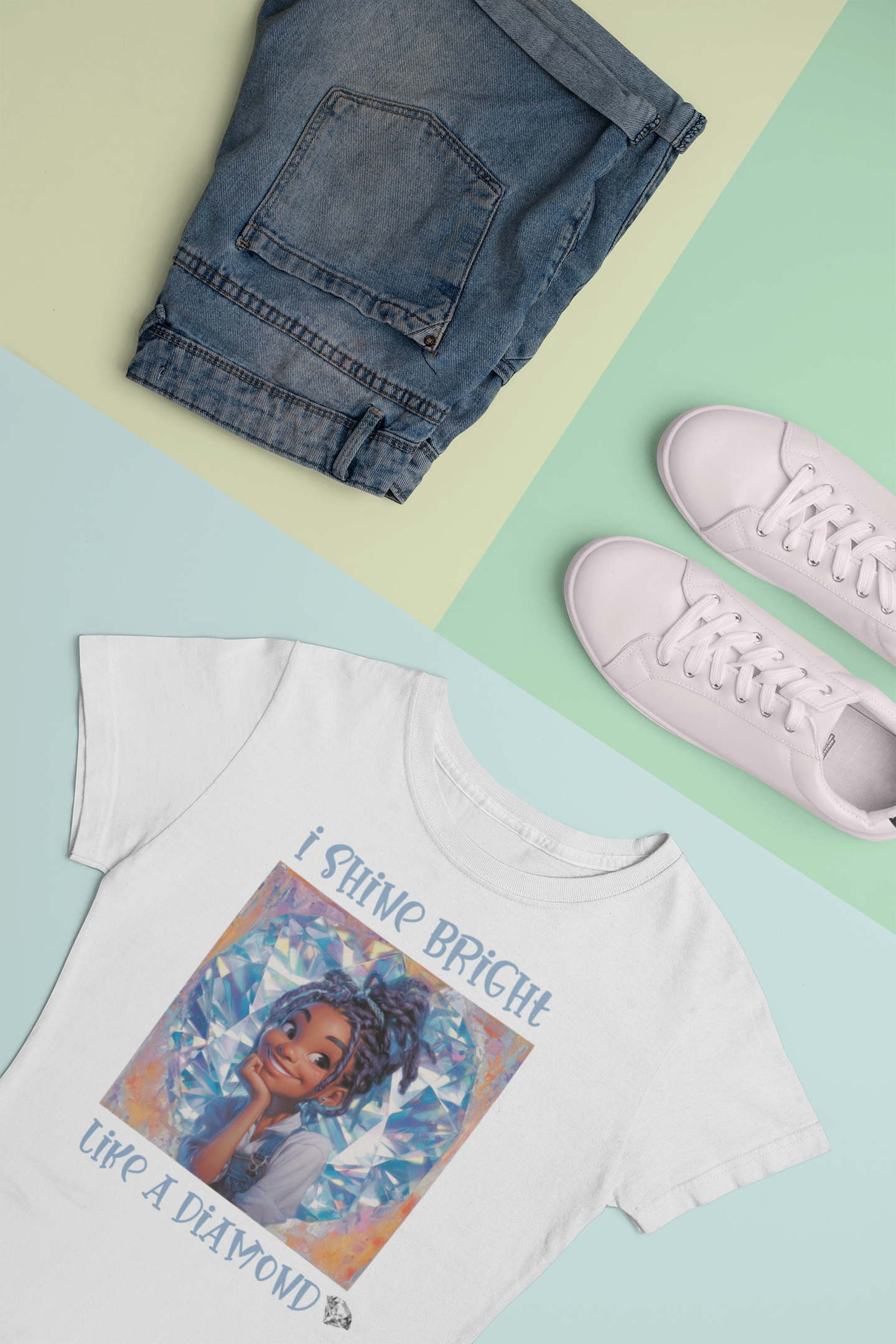 Youth Tee - Black Girl Empowerment Top, Confidence T-Shirt