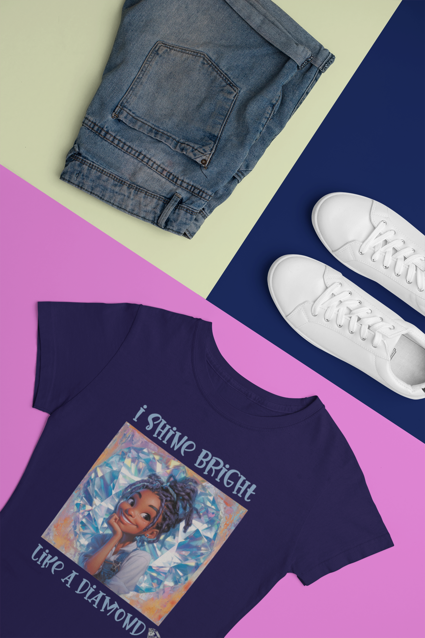 Youth Tee - Black Girl Empowerment Top, Confidence T-Shirt