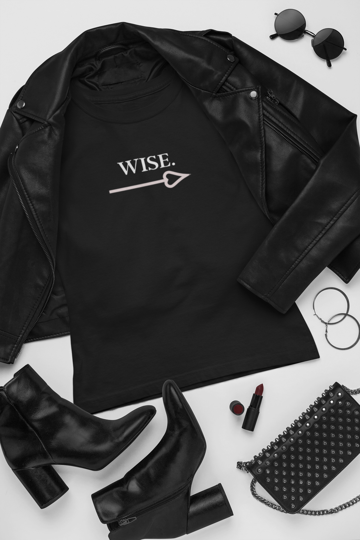 Motivational Statement Tee -- Wise.
