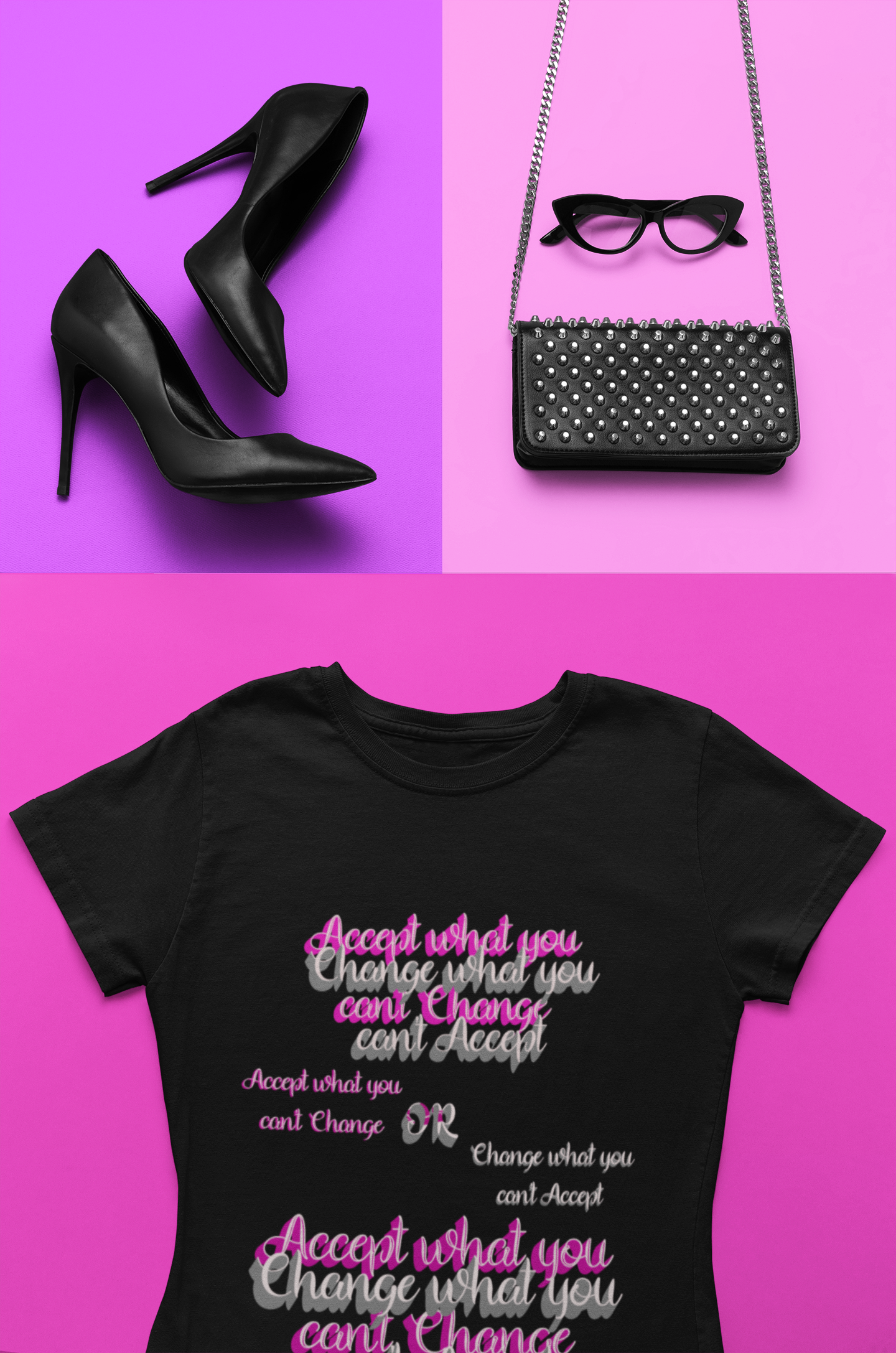Power of Words Motivational Tee- Acceptance
