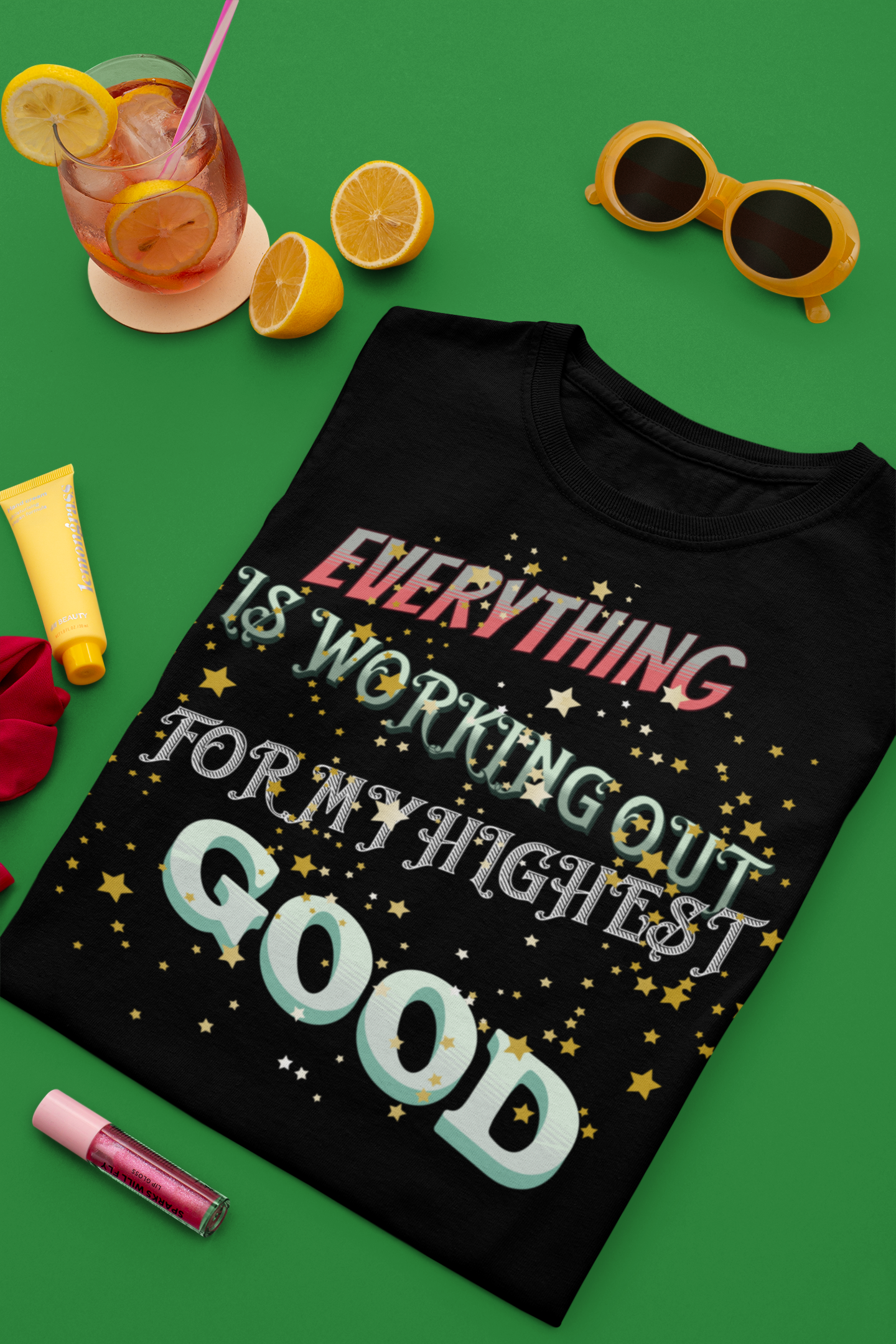 Motivational Tee: The Affirmations Collection -- Everything is working out