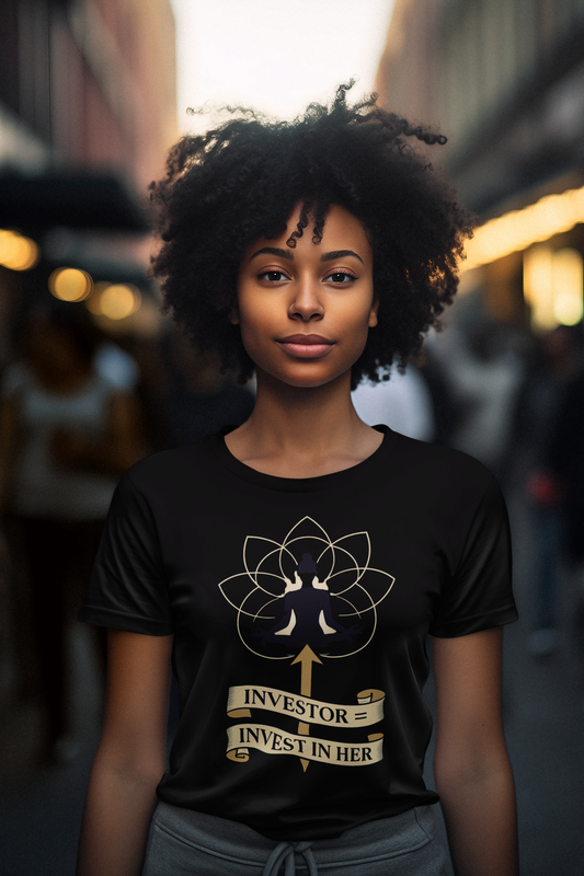 π Investor β Invest In Her Tee | Empower. Elevate. Believe.