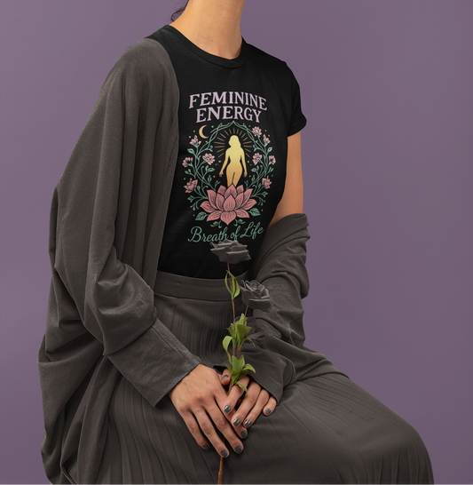 Transmuting Fear to Power Tee ⚡🖤