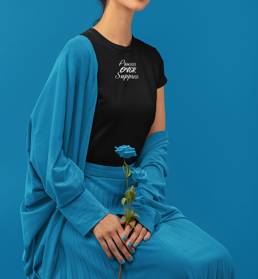 Process Over Suppress T-shirt | Casual Tee, Birthday Gift