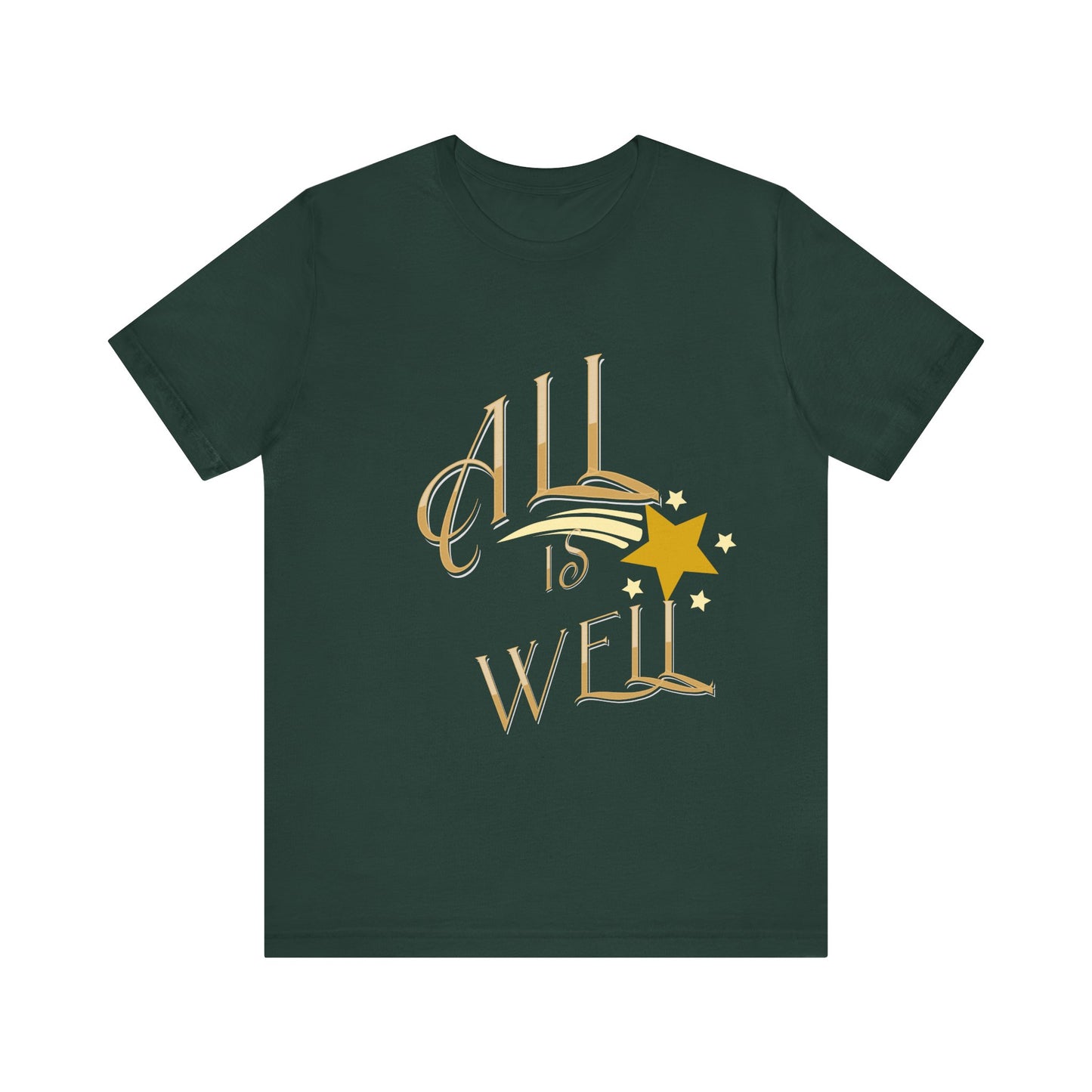 Motivational Tee: The Affirmations Collection -- All Is Well