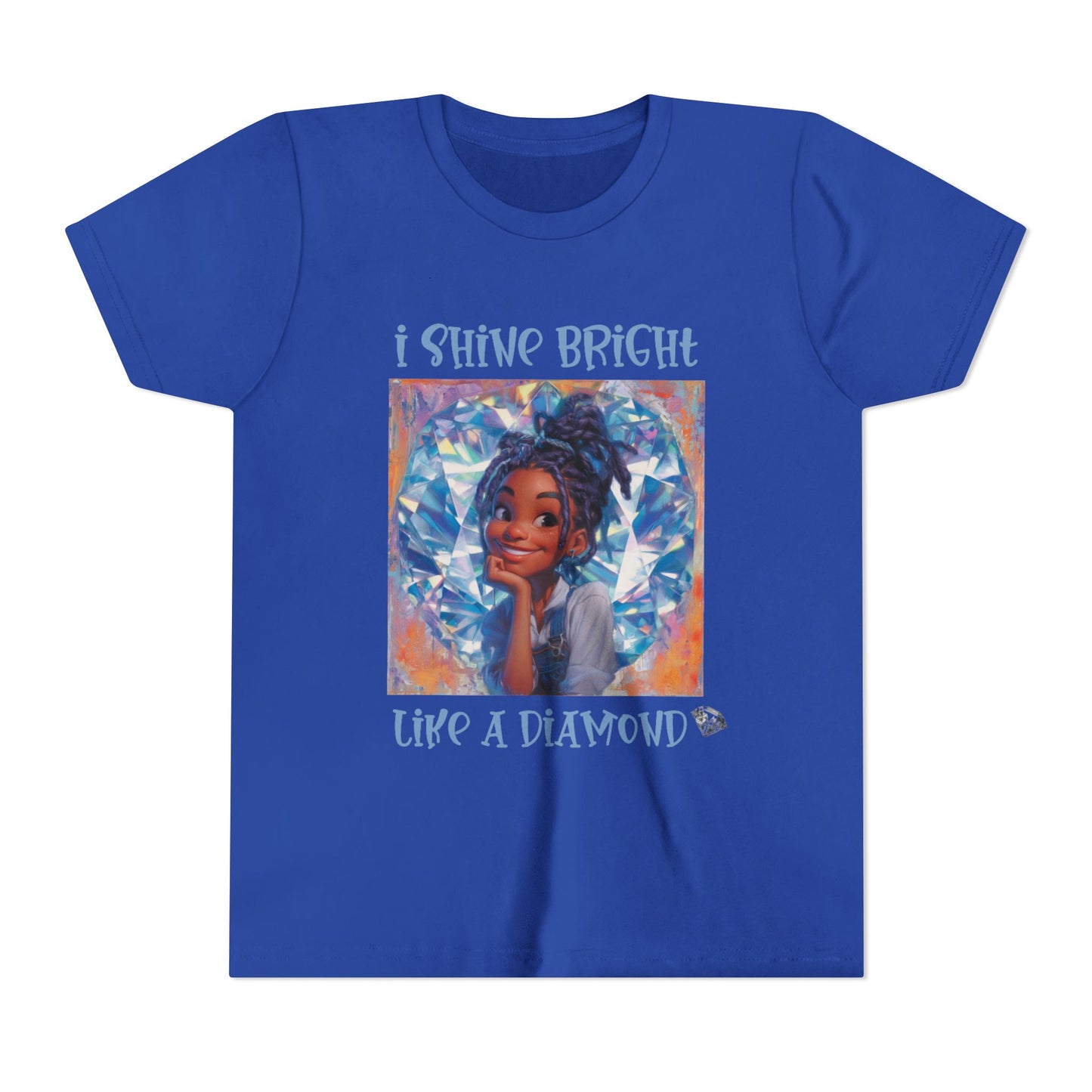 Youth Tee - Black Girl Empowerment Top, Confidence T-Shirt