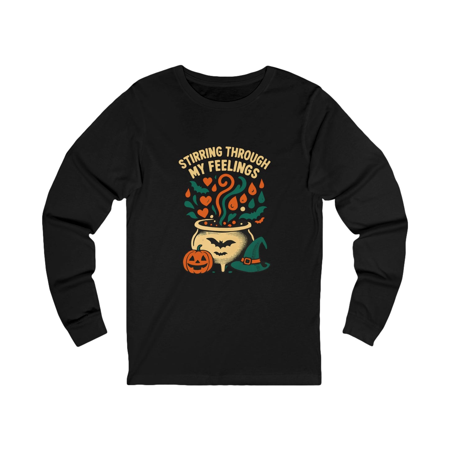 Long Sleeve Tee Therapy is My Cauldron Unisex