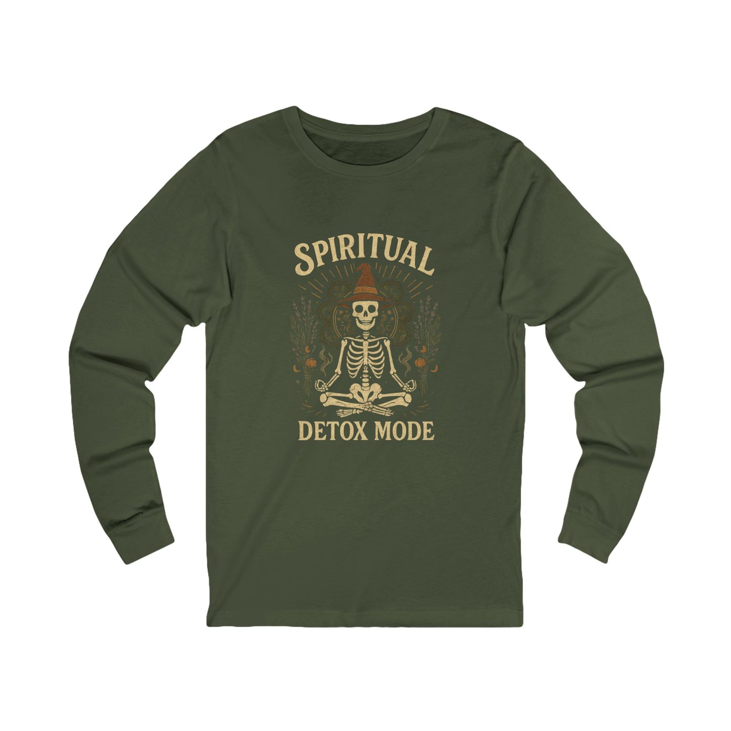 Long Sleeve Tee - Ghosting Toxic Energy Design