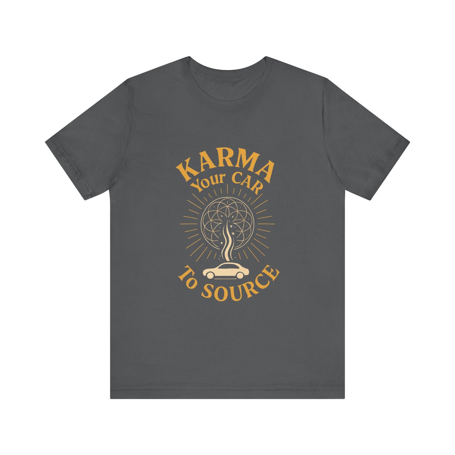 ⚡ Karma – Your Car to Source Tee | Drive with Intention. Arrive in Alignment.