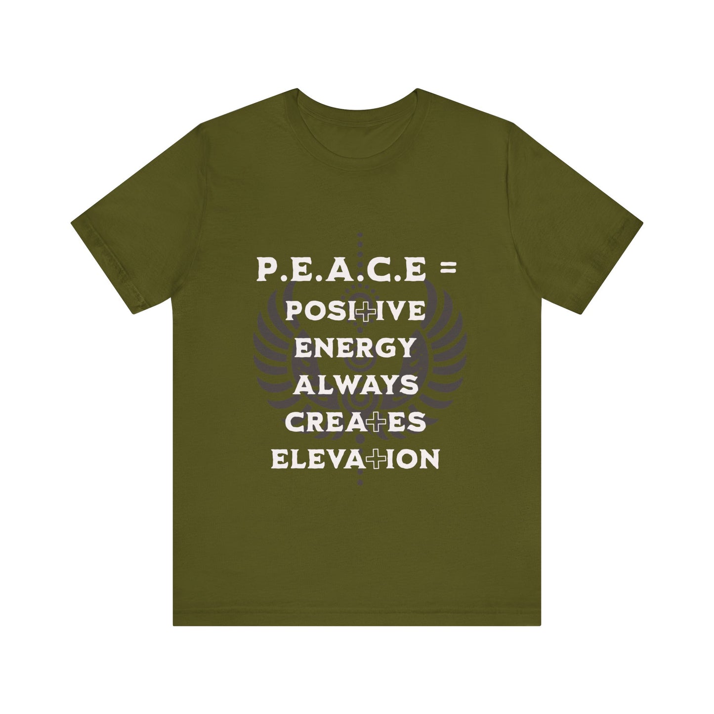 Motivational Tee: The Affirmations Collection -- PEACE