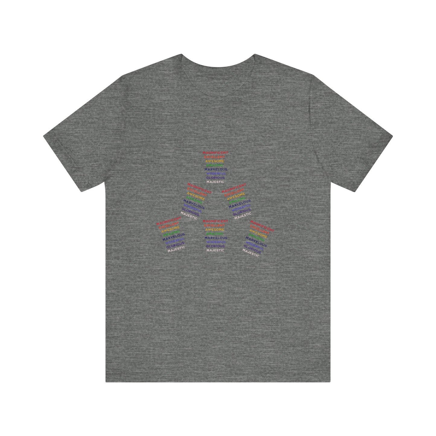 Power of Words Motivational Tee-- Magnificent