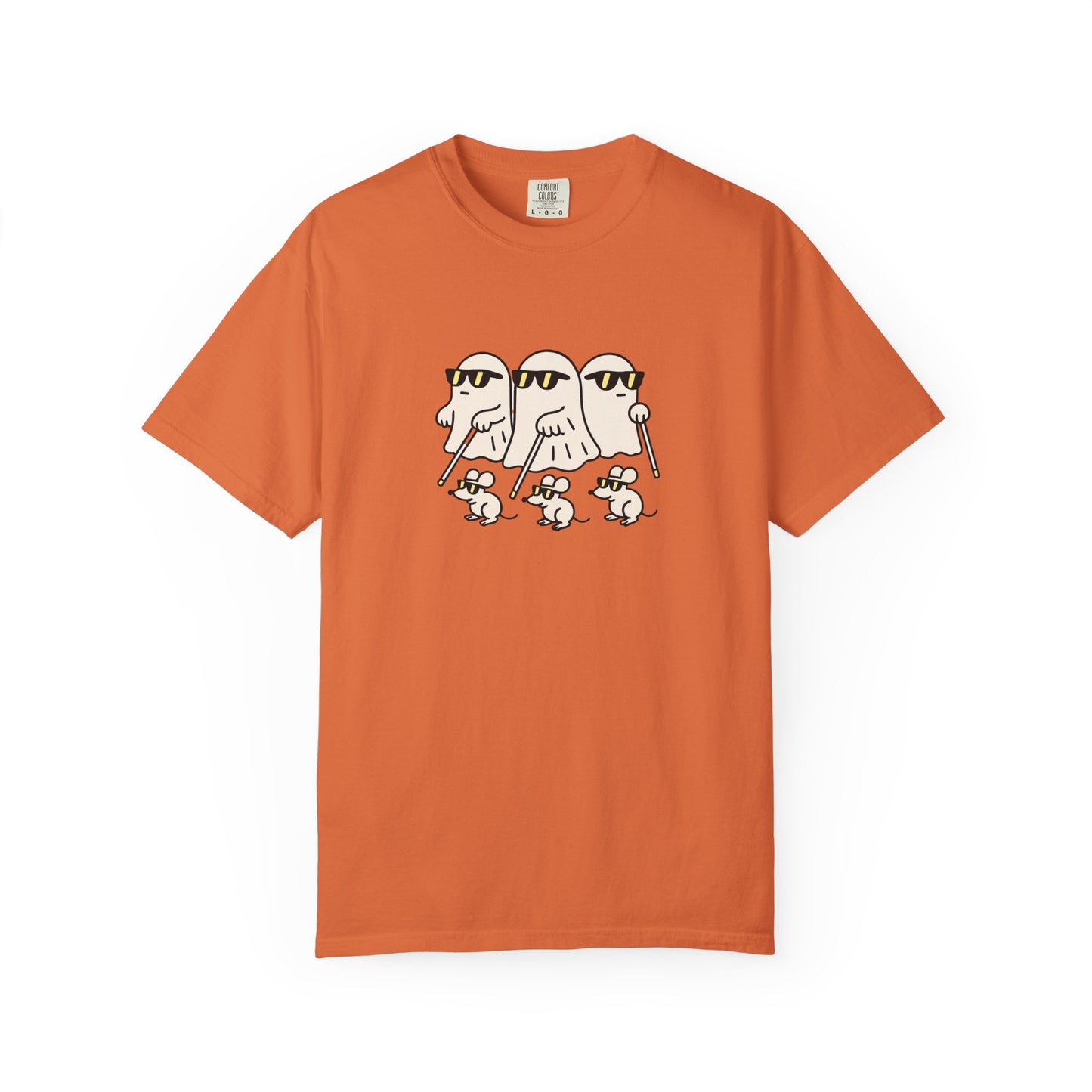Cool Ghosts T-Shirt, Unisex Graphic Tee, Casual Wear, Halloween Shirt, Gift for Friends, Summer Outfit