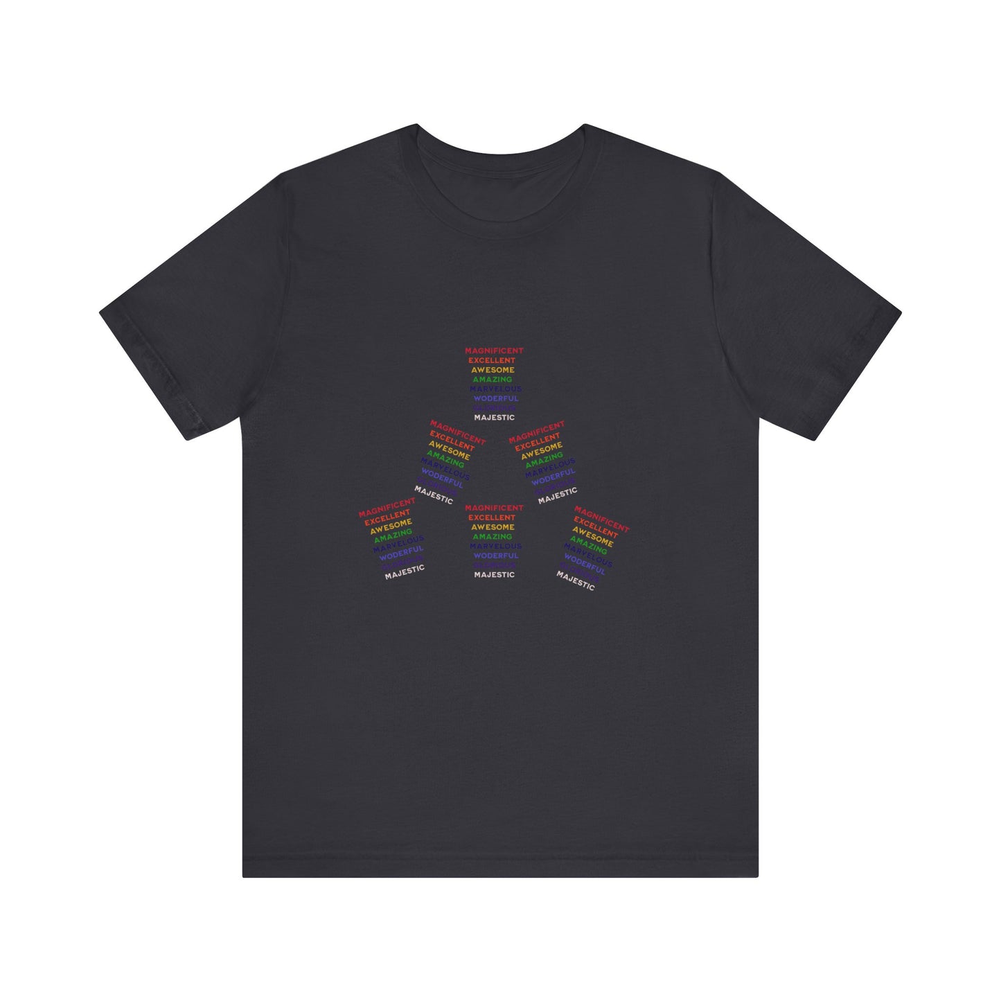 Power of Words Motivational Tee-- Magnificent