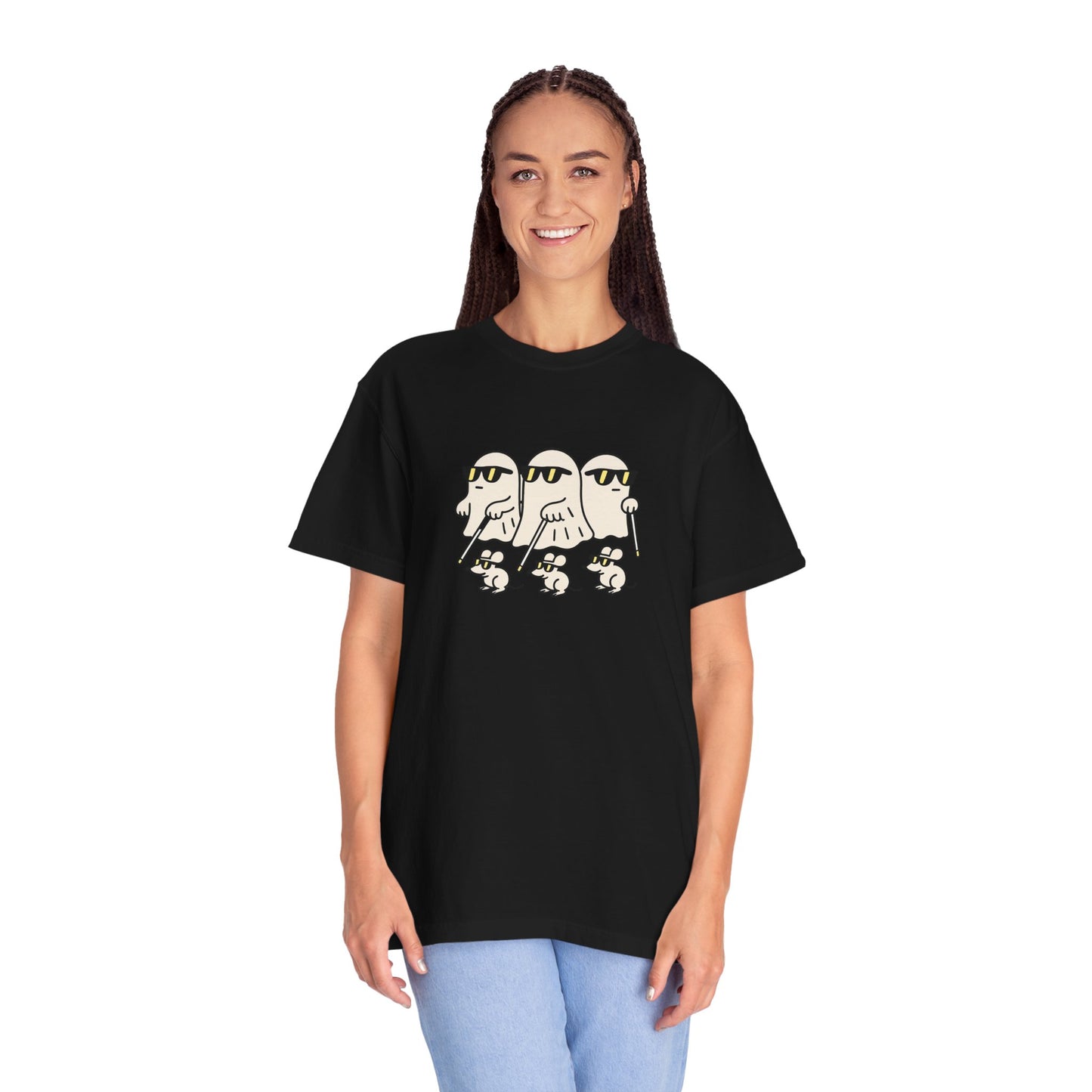 Cool Ghosts T-Shirt, Unisex Graphic Tee, Casual Wear, Halloween Shirt, Gift for Friends, Summer Outfit