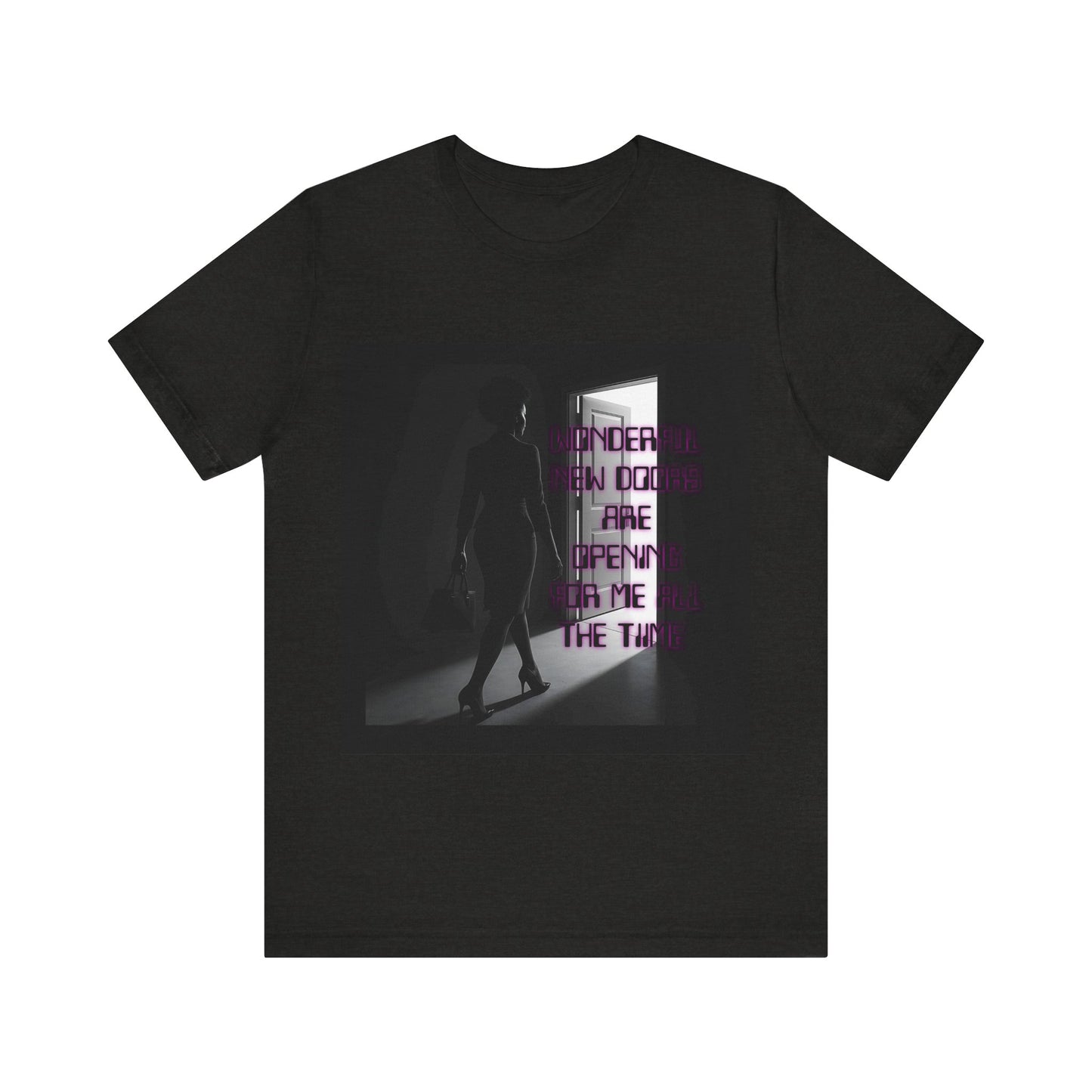Motivational Tee: The Affirmations Collection -- New Doors