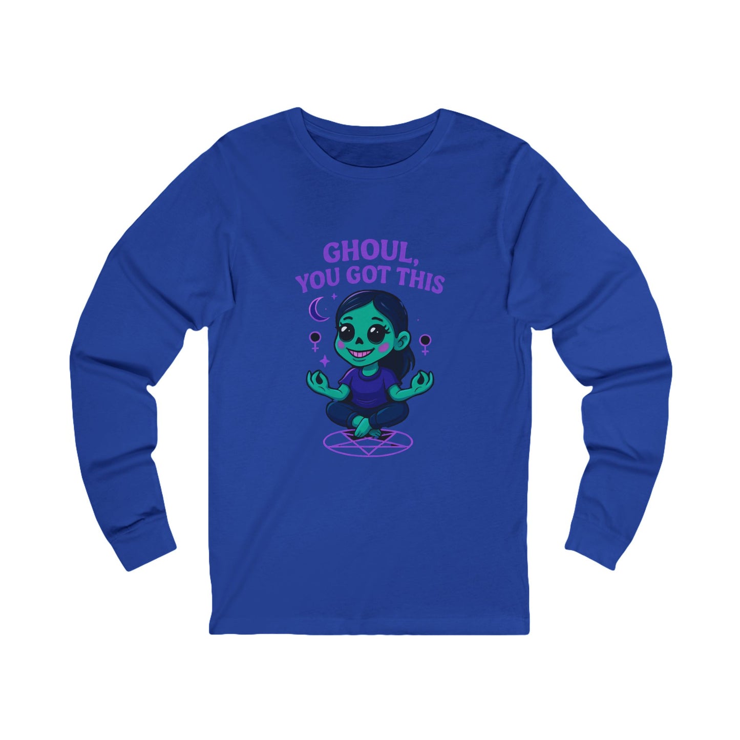 Ghoul You Got This Tee | Mental Health Halloween Unisex Jersey Long Sleeve Shirt