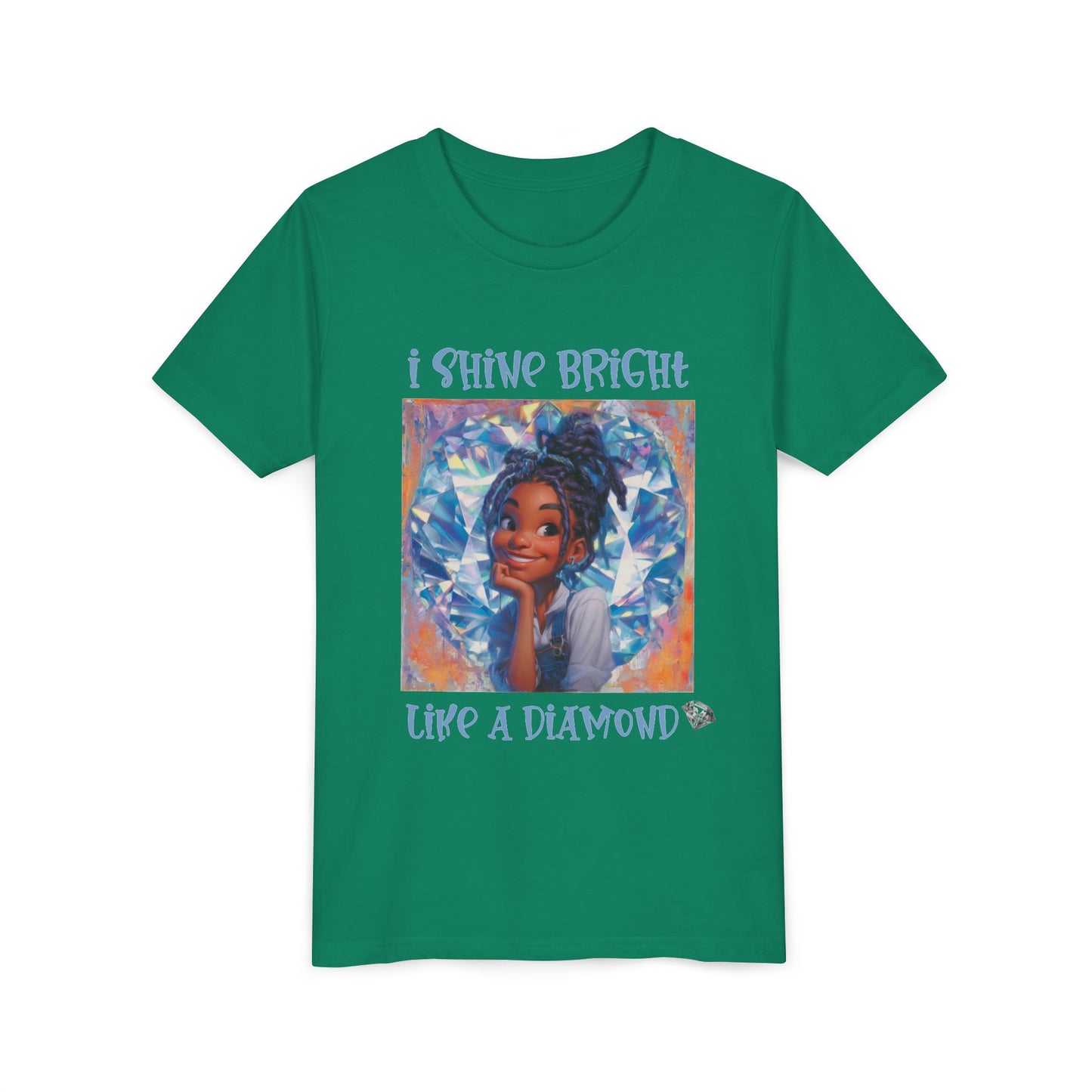 Youth Tee - Black Girl Empowerment Top, Confidence T-Shirt
