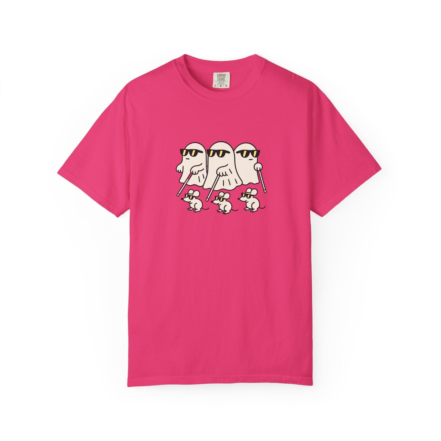 Cool Ghosts T-Shirt, Unisex Graphic Tee, Casual Wear, Halloween Shirt, Gift for Friends, Summer Outfit