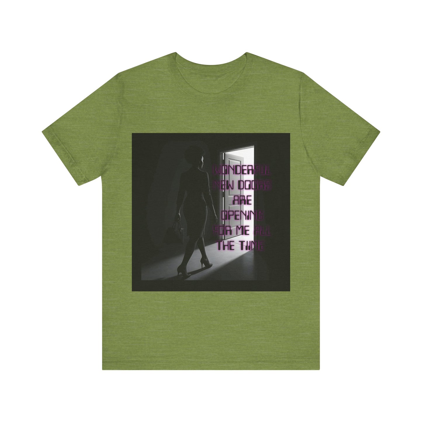 Motivational Tee: The Affirmations Collection -- New Doors