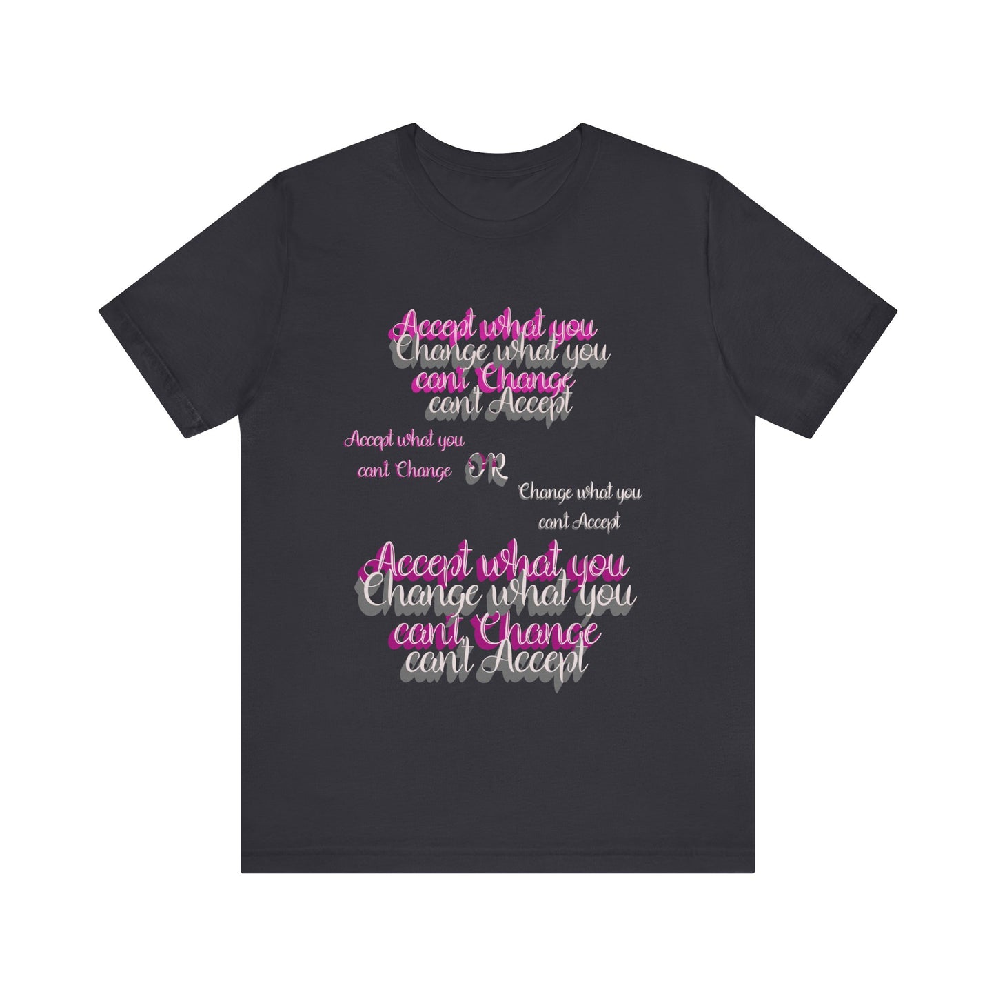 Power of Words Motivational Tee- Acceptance