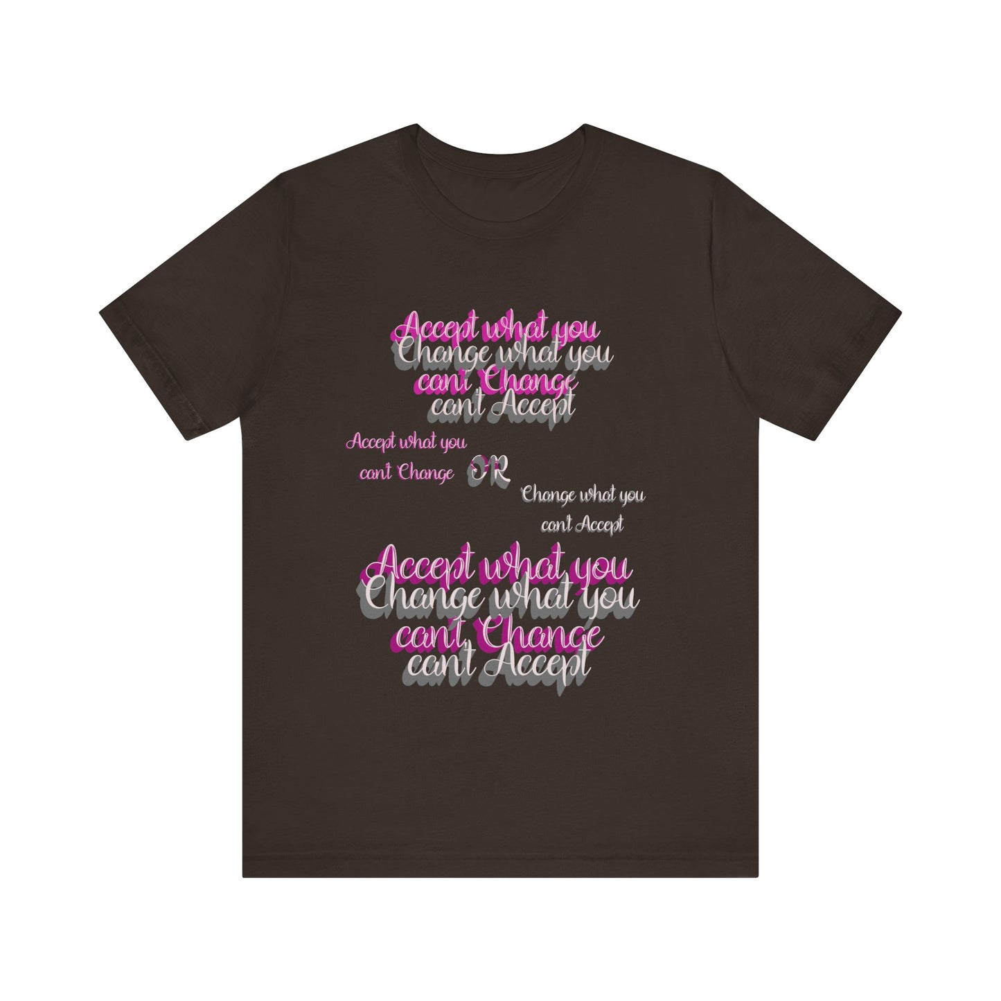 Power of Words Motivational Tee- Acceptance