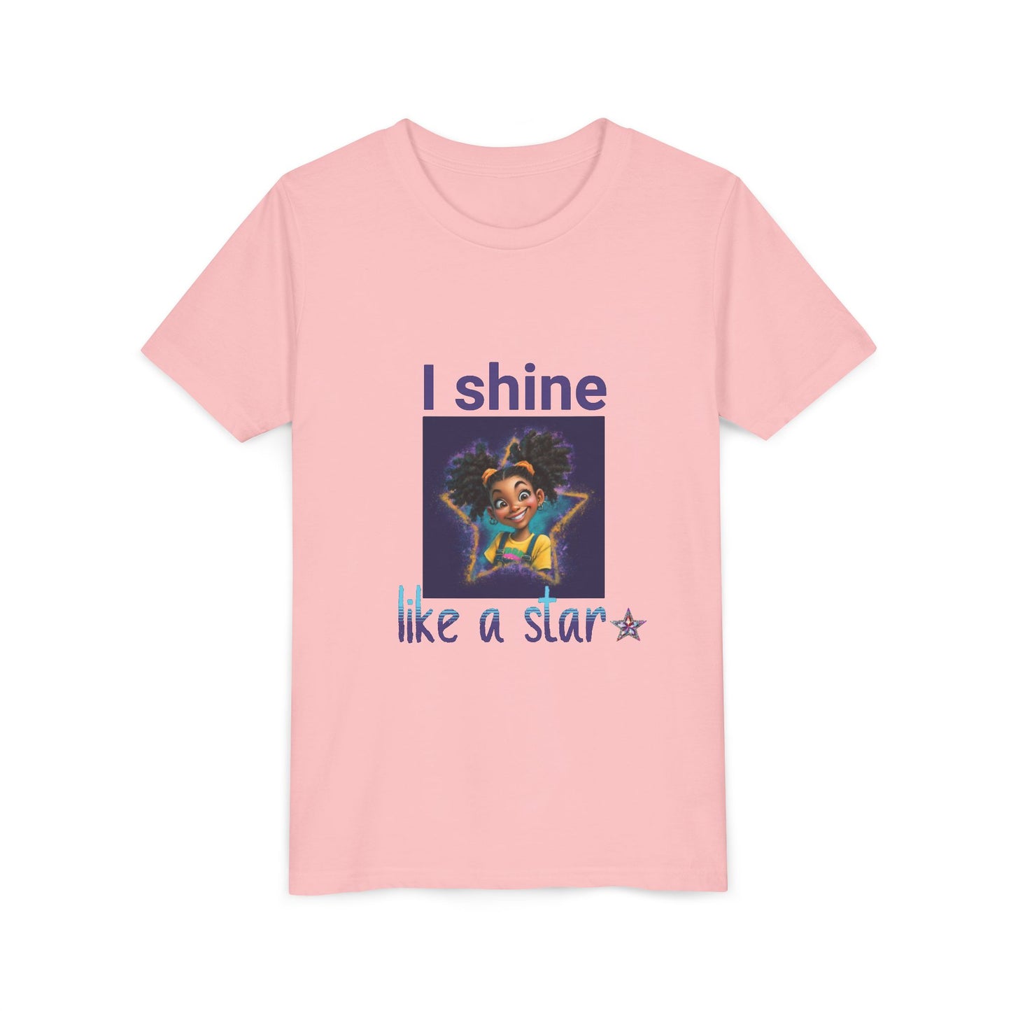 Youth Tee - Black Girl Empowerment Top, Confidence T-Shirt