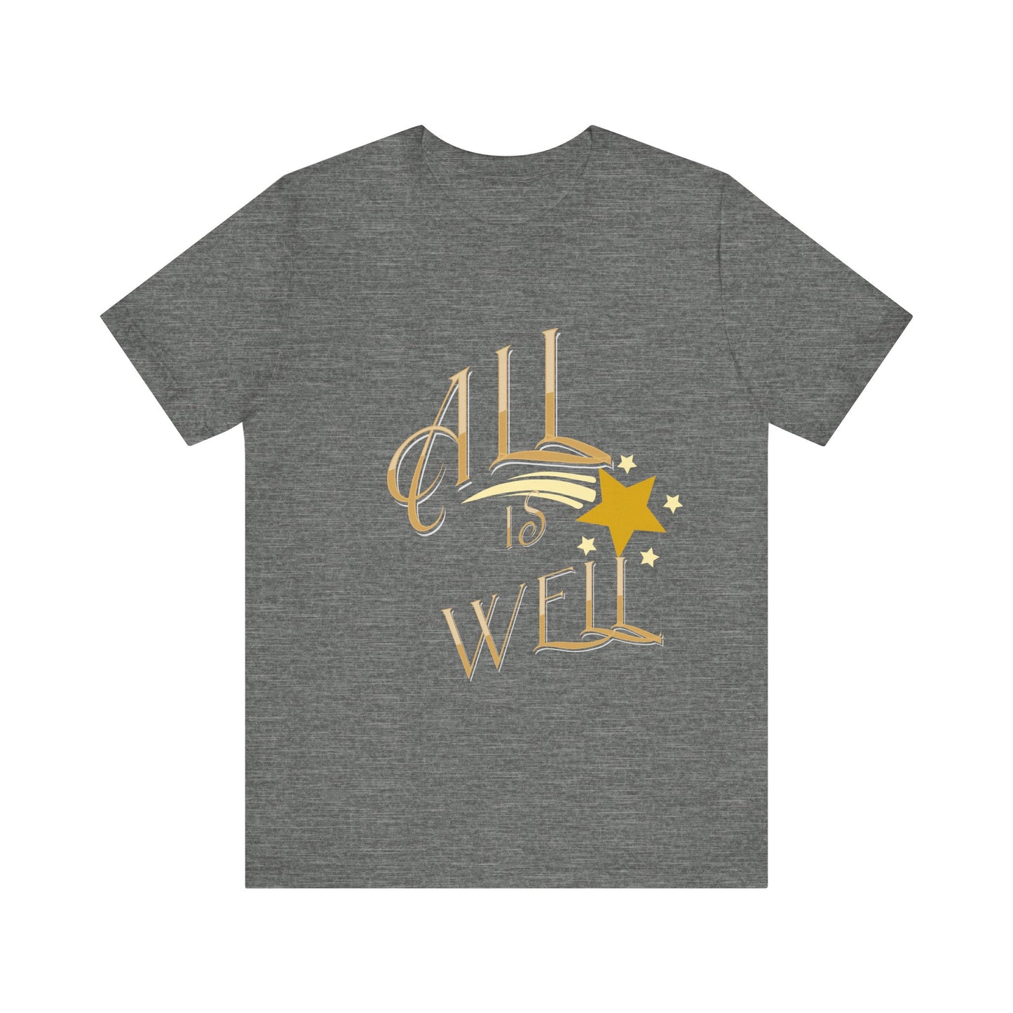 Motivational Tee: The Affirmations Collection -- All Is Well