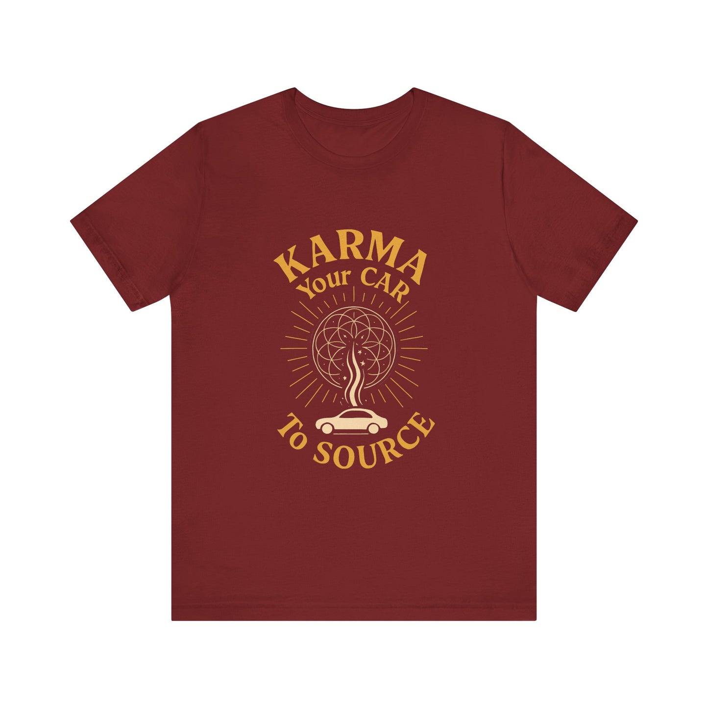 ⚡ Karma – Your Car to Source Tee | Drive with Intention. Arrive in Alignment.