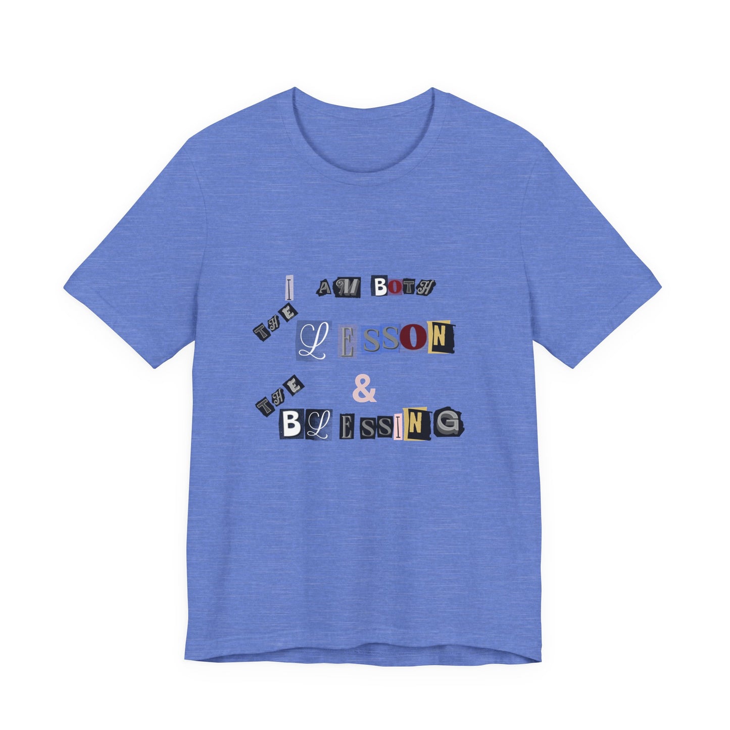 Power of Words Motivational Tee-- Lesson and Blessing