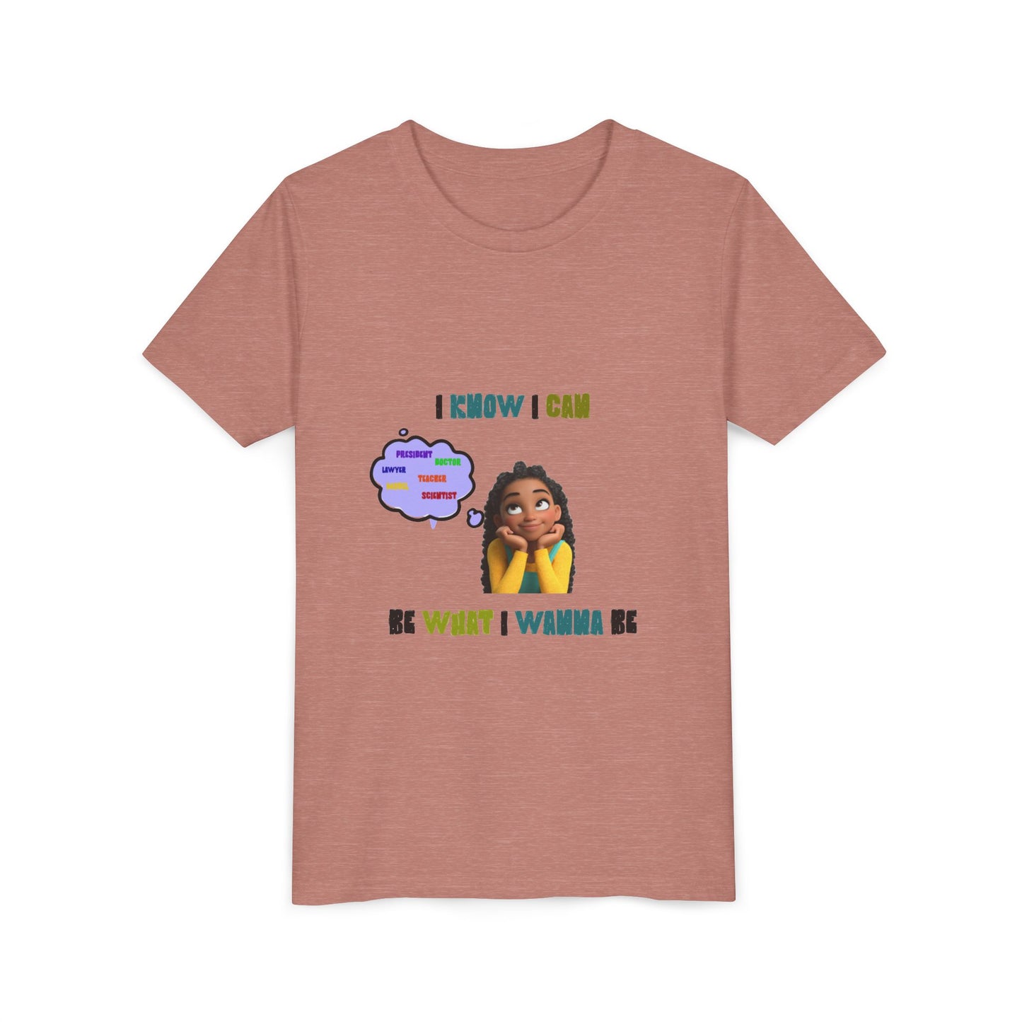 Juneteenth & Black History Month Youth Tee – Proud Black Girl Shirt