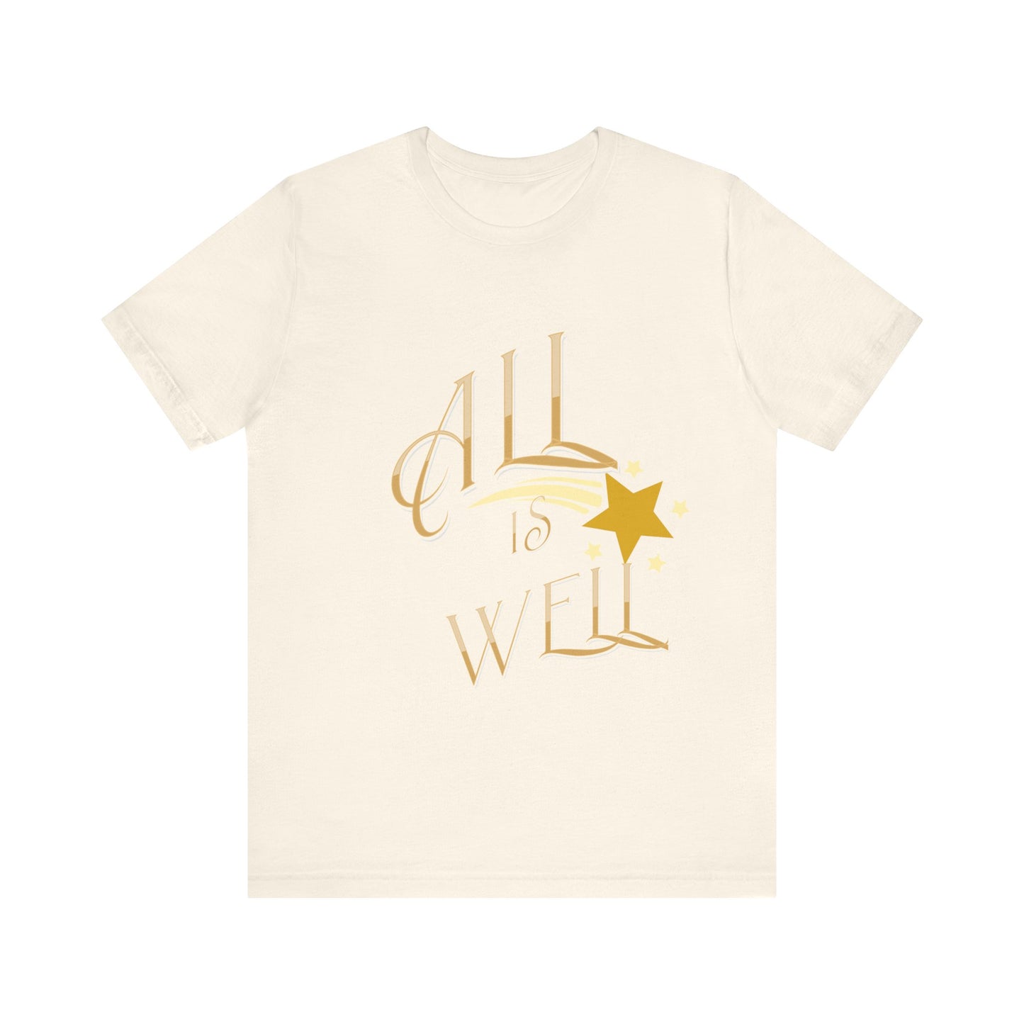 Motivational Tee: The Affirmations Collection -- All Is Well