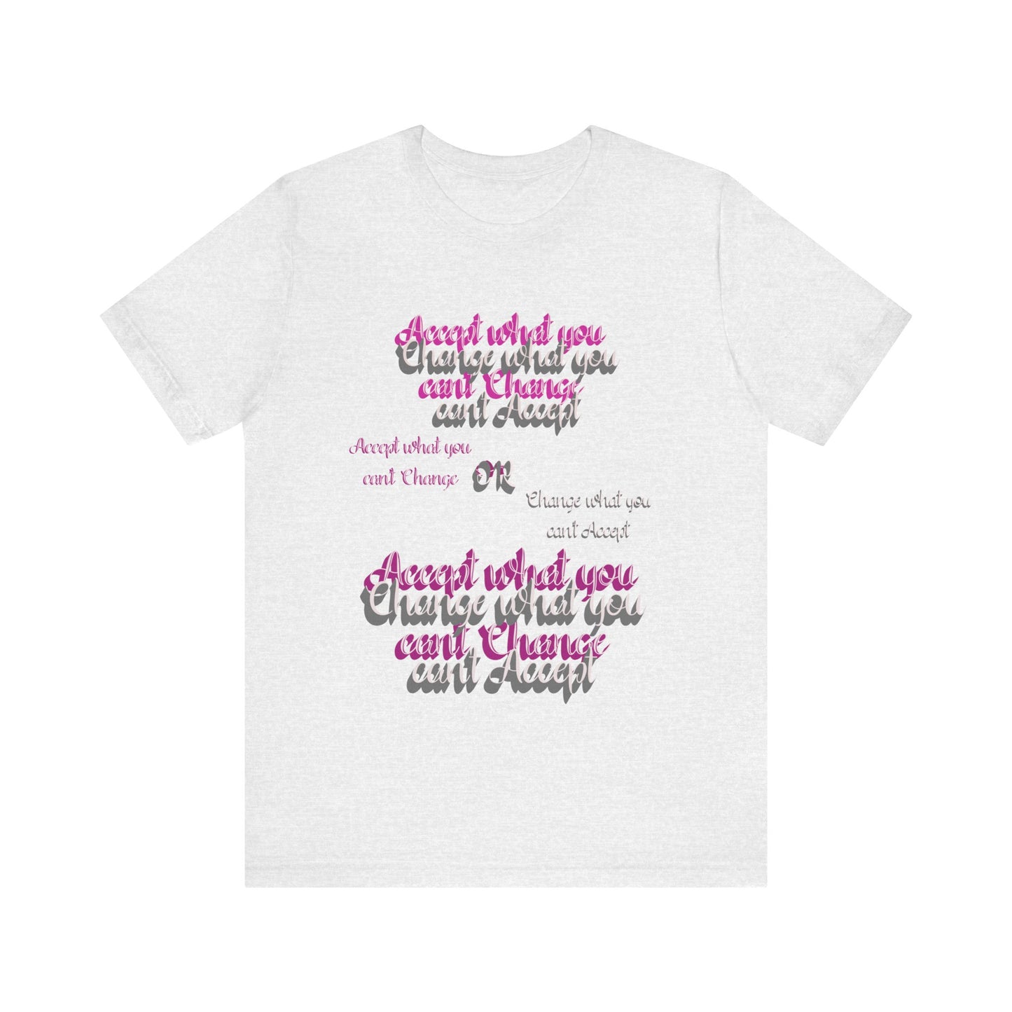Power of Words Motivational Tee- Acceptance