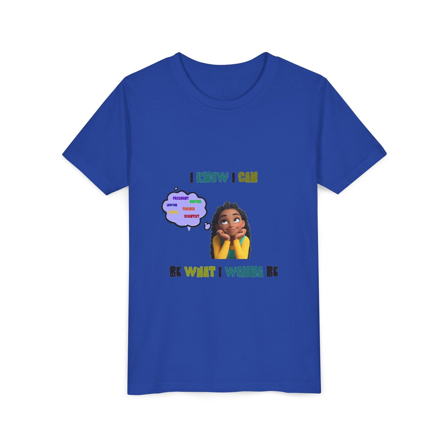 Juneteenth & Black History Month Youth Tee – Proud Black Girl Shirt