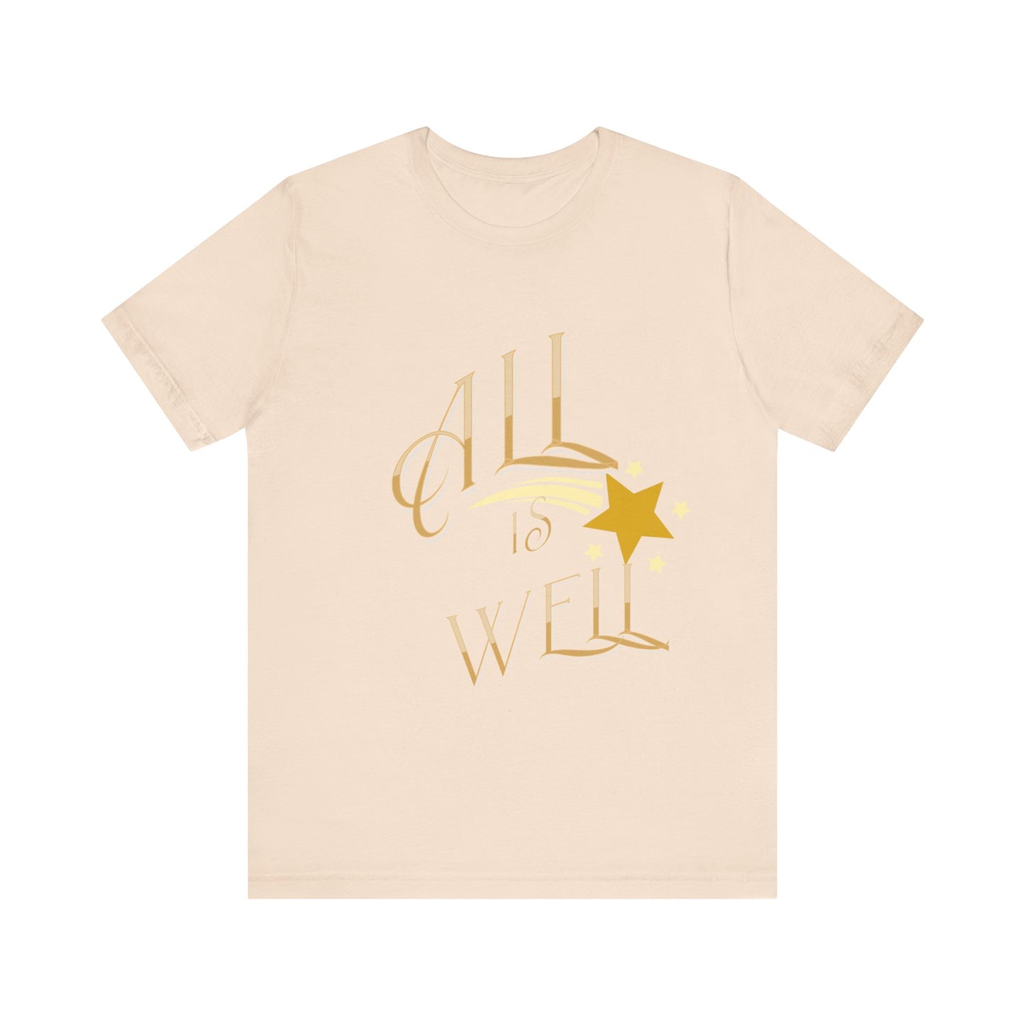 Motivational Tee: The Affirmations Collection -- All Is Well