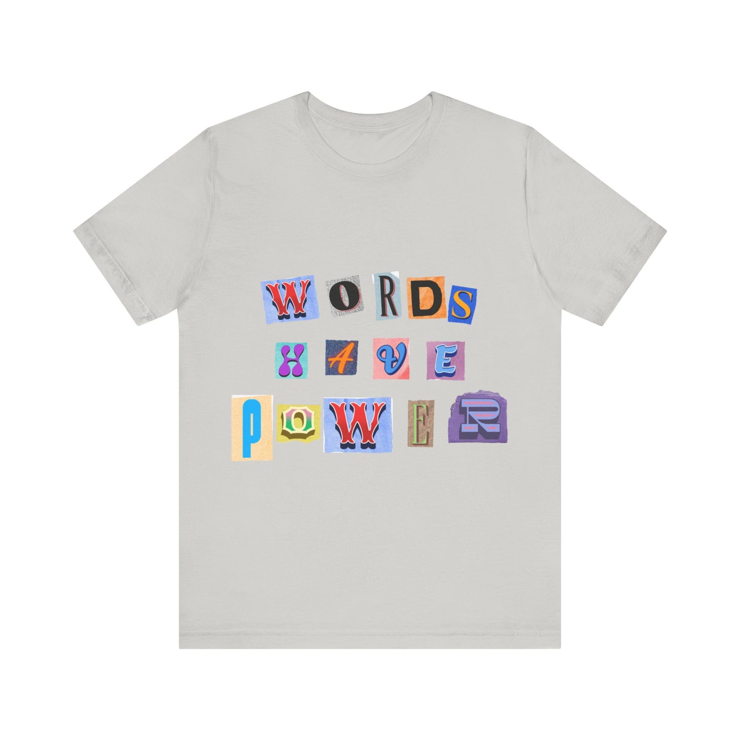 Power of Words Motivational Tee-- Words Have Power
