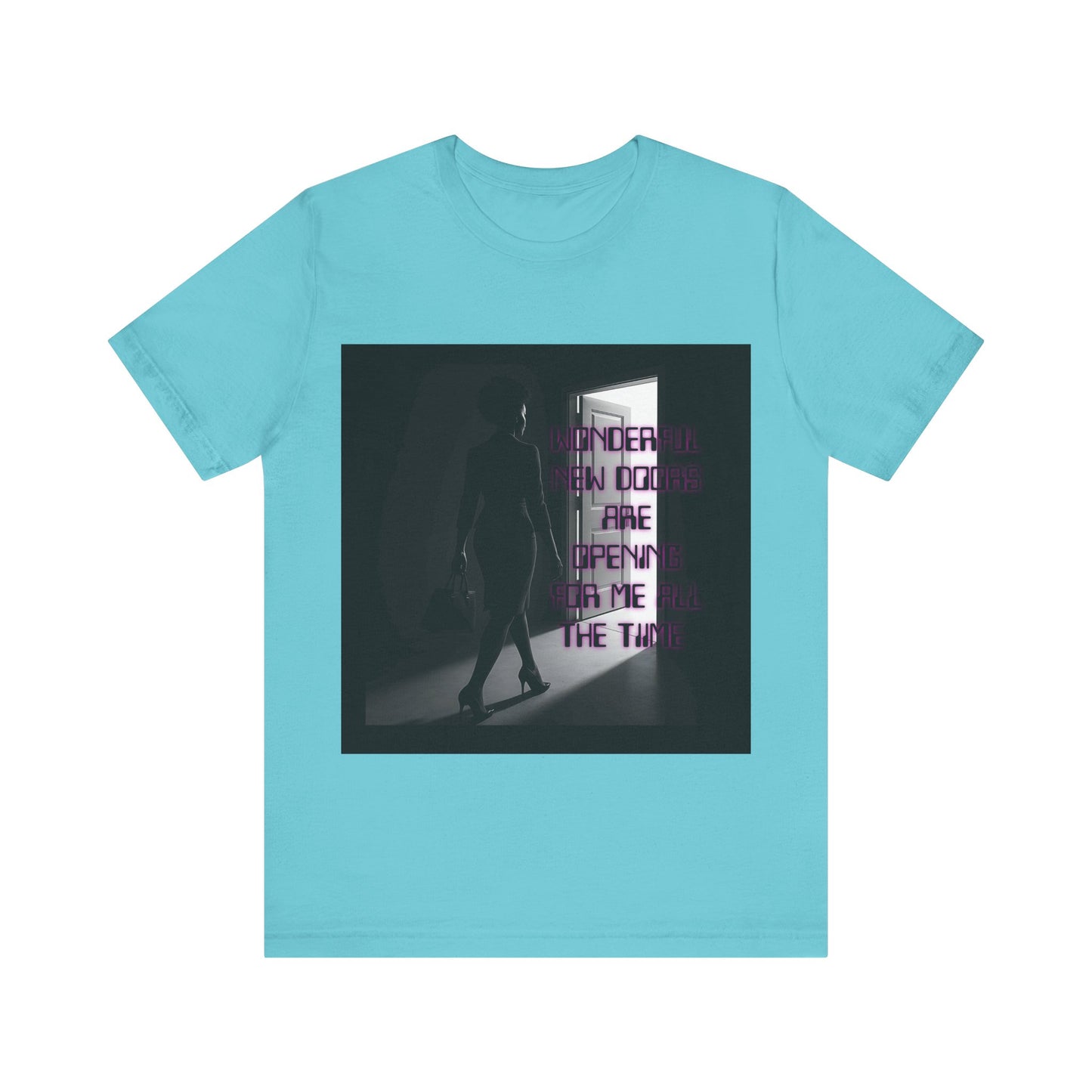 Motivational Tee: The Affirmations Collection -- New Doors