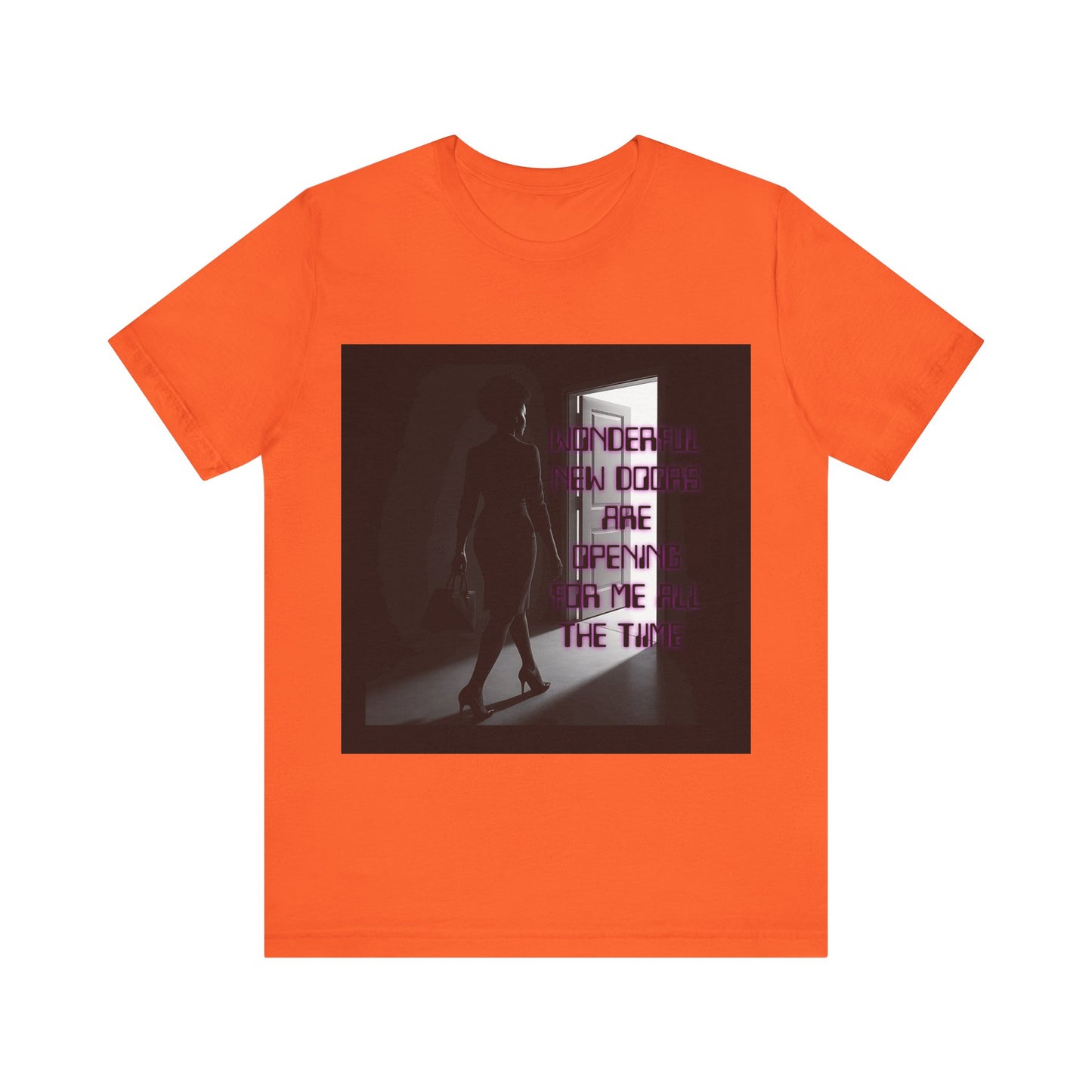 Motivational Tee: The Affirmations Collection -- New Doors