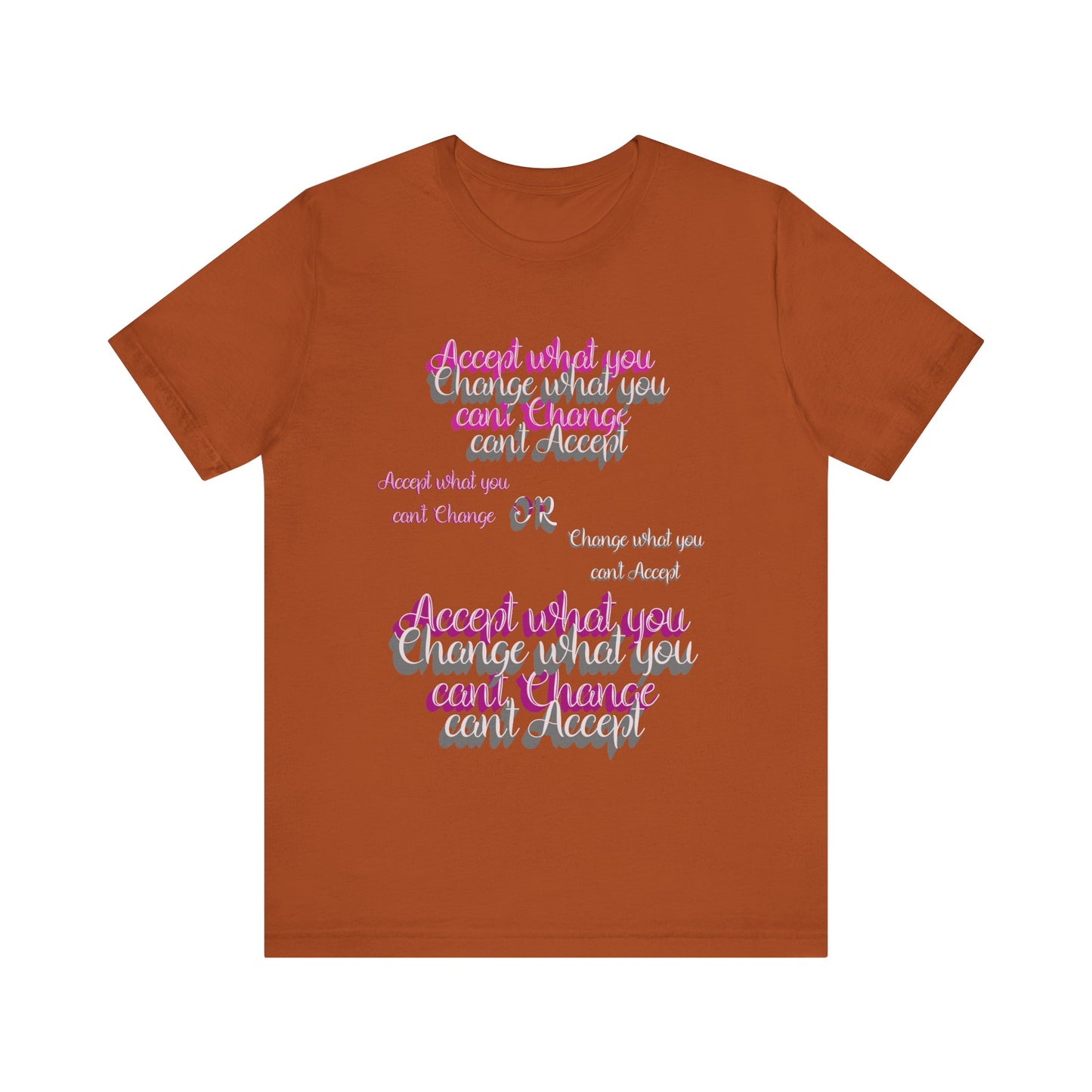 Power of Words Motivational Tee- Acceptance
